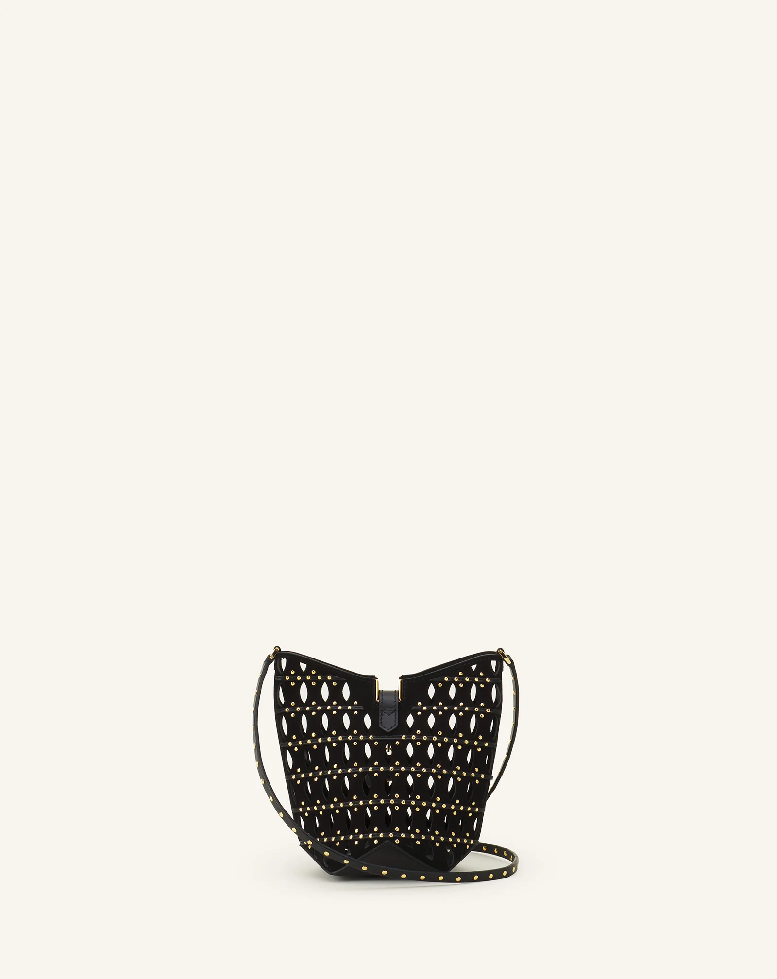 CATCH BY LANVIN NANO BUCKET BAG IN SUEDE - Image 3