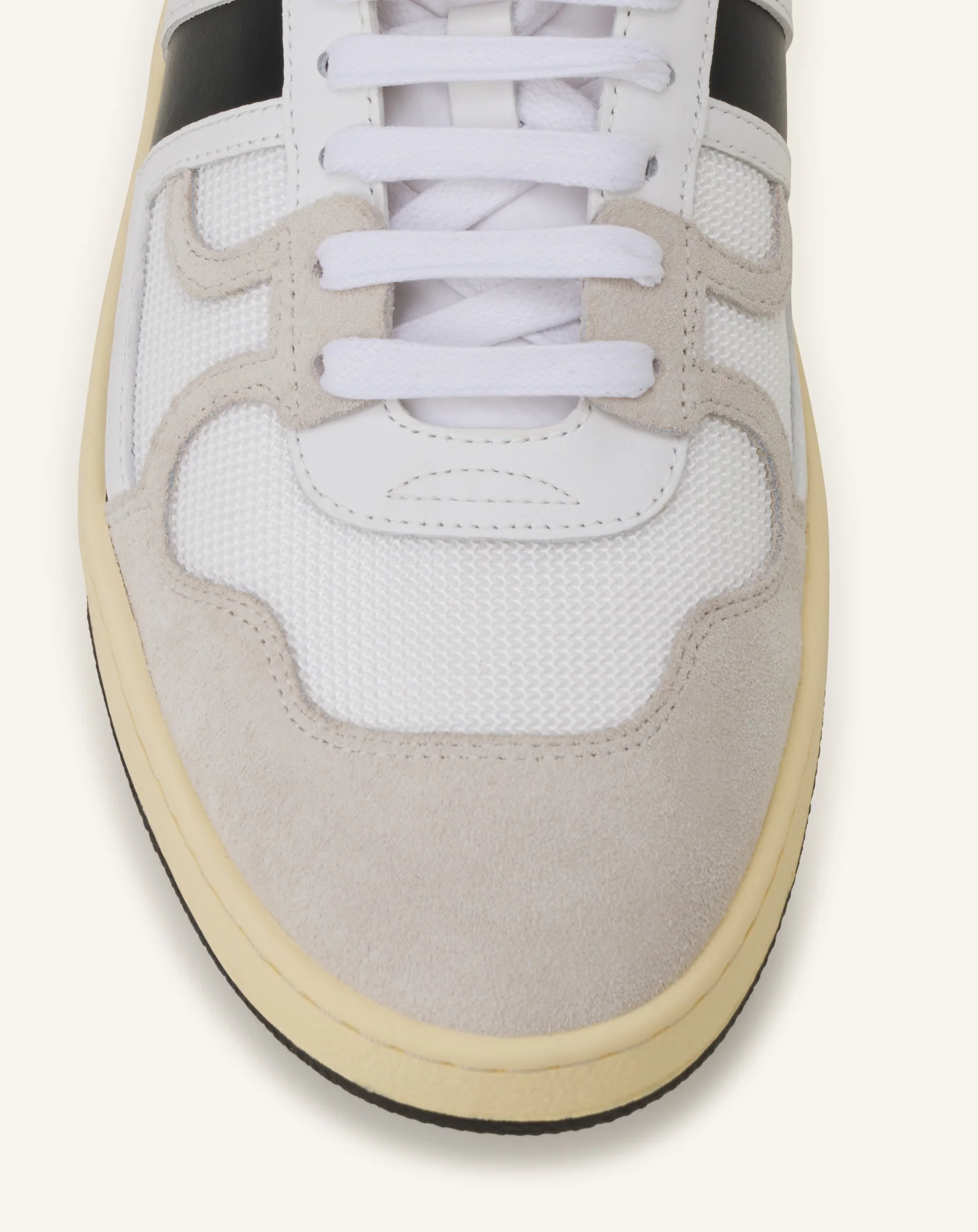 CLAY SNEAKERS IN MESH AND LEATHER - Image 4