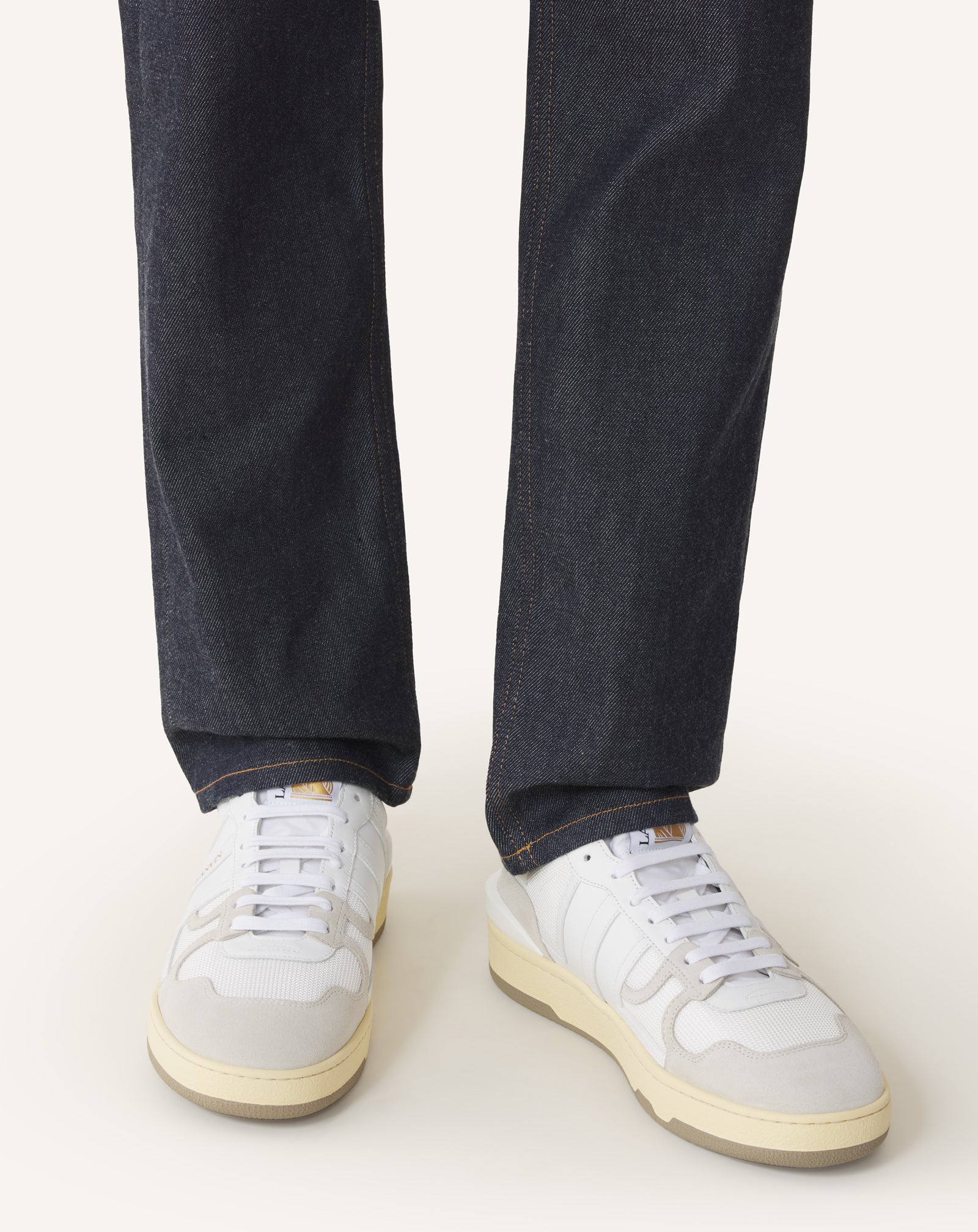 CLAY SNEAKERS IN MESH AND LEATHER - Image 7