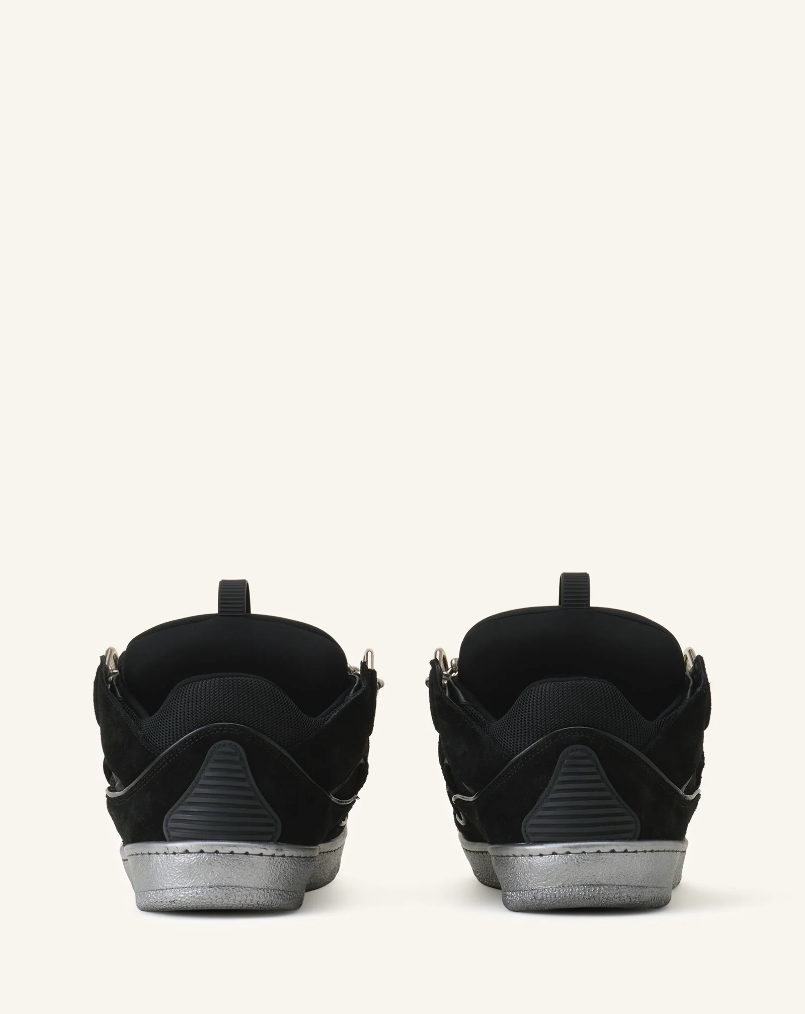 CURB SNEAKERS ID CHAIN IN SUEDE - Image 3