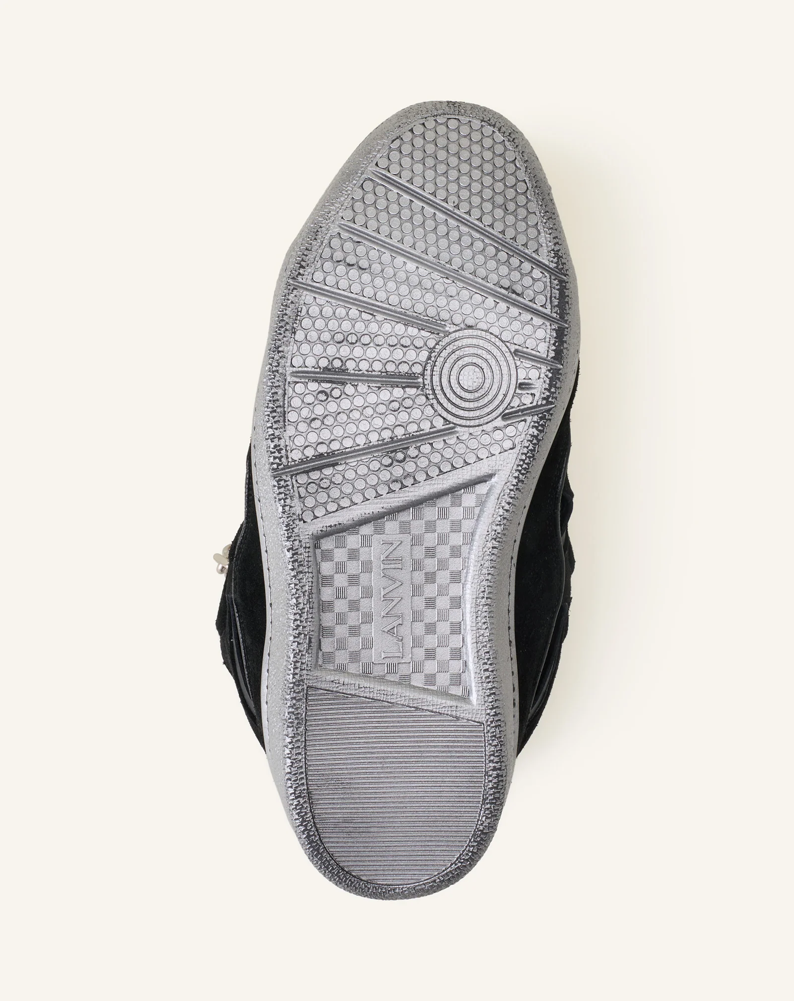 CURB SNEAKERS ID CHAIN IN SUEDE - Image 6