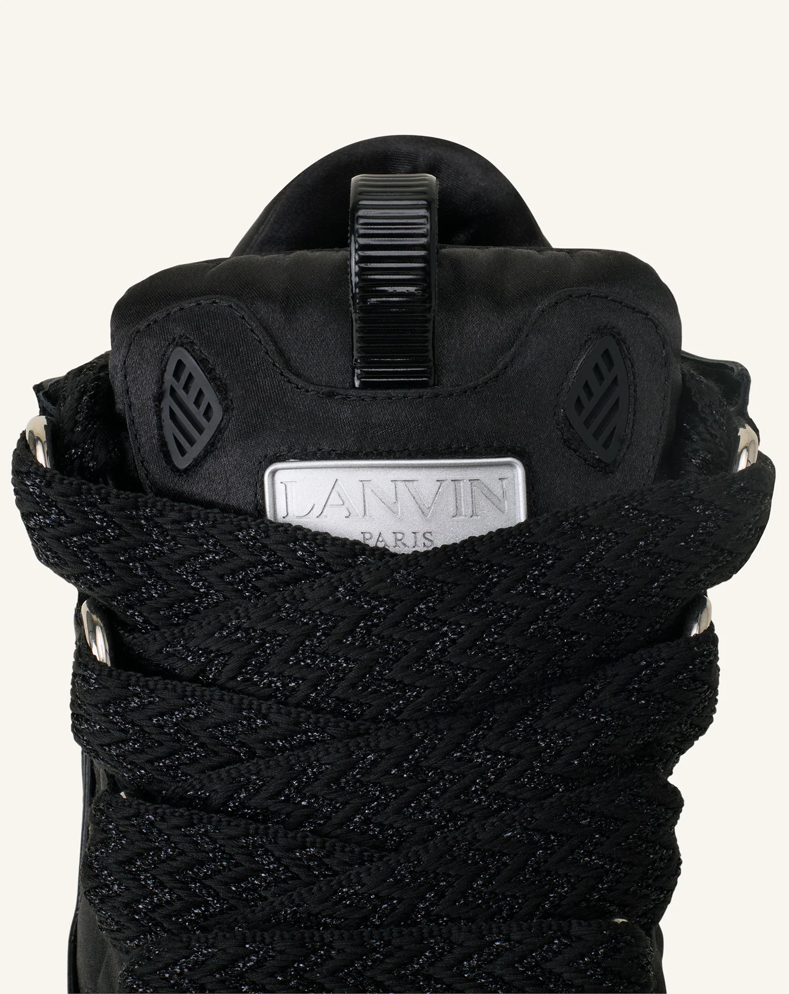 CURB SNEAKERS IN SATIN - Image 5