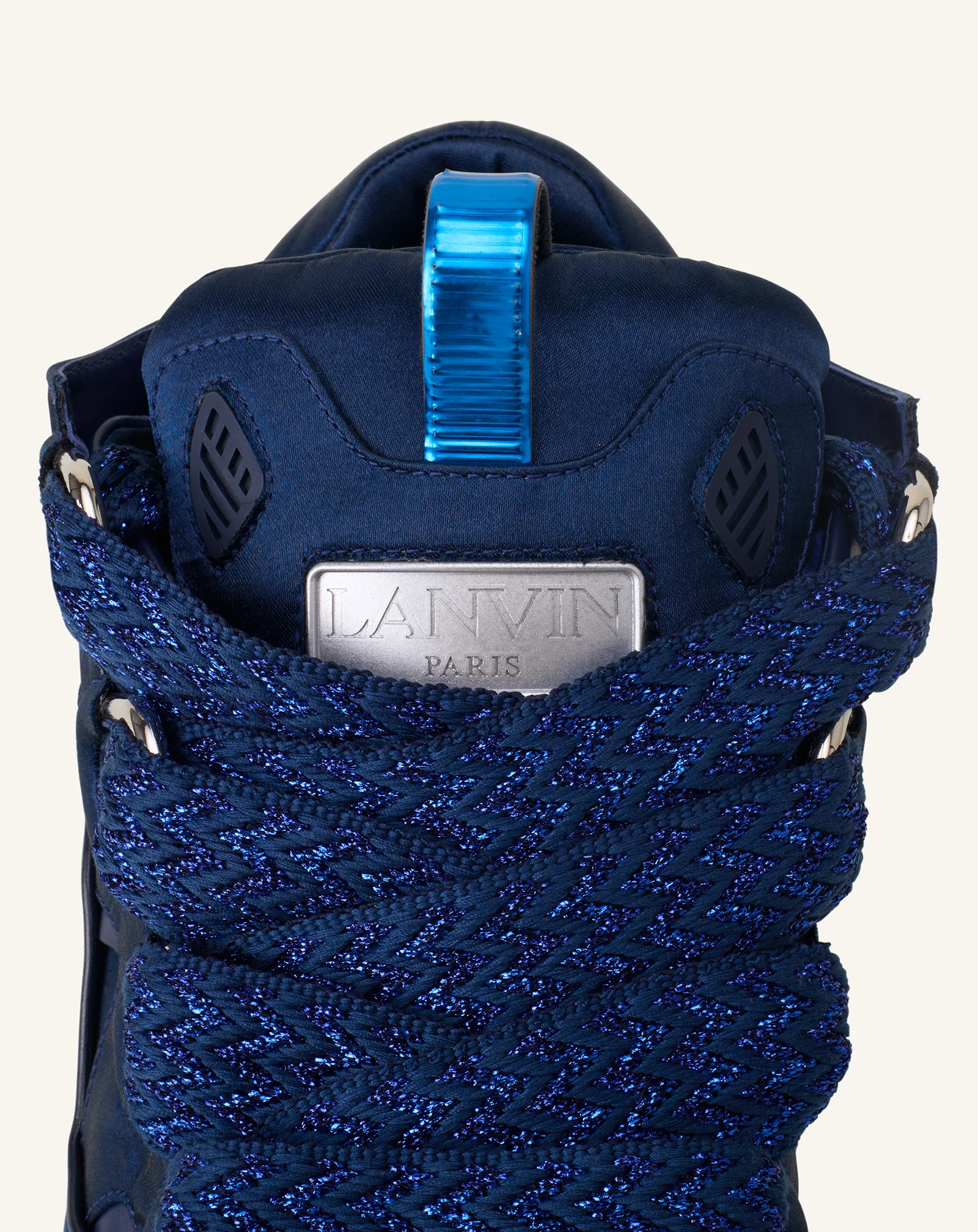 CURB SNEAKERS IN SATIN - Image 5