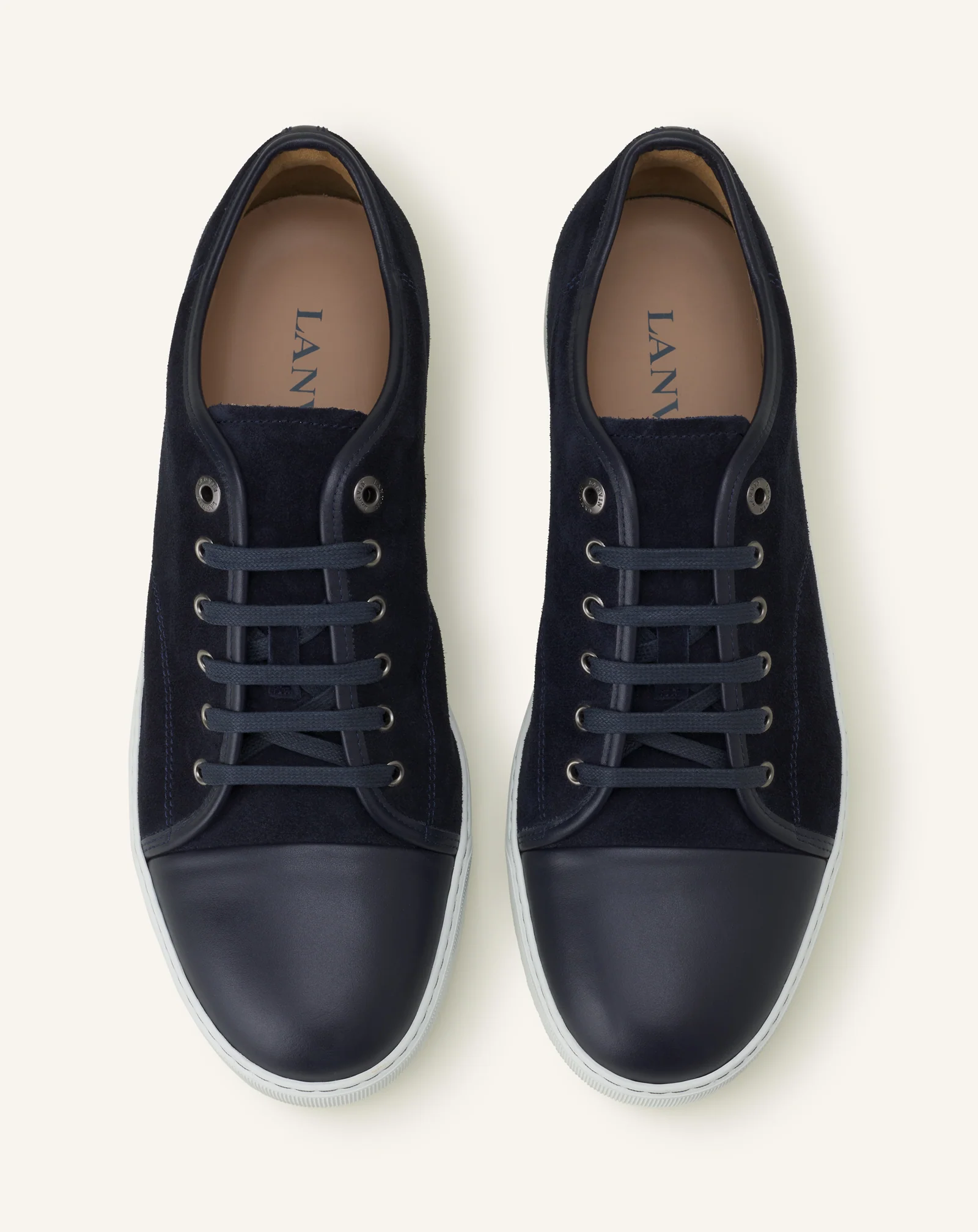 DBB1 LEATHER AND SUEDE SNEAKERS - Image 5