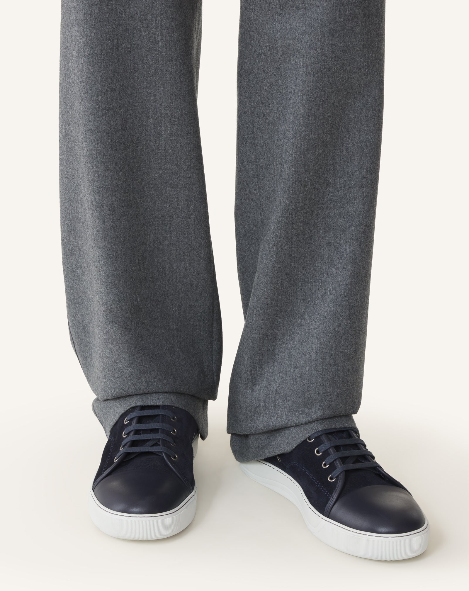 DBB1 LEATHER AND SUEDE SNEAKERS - Image 7