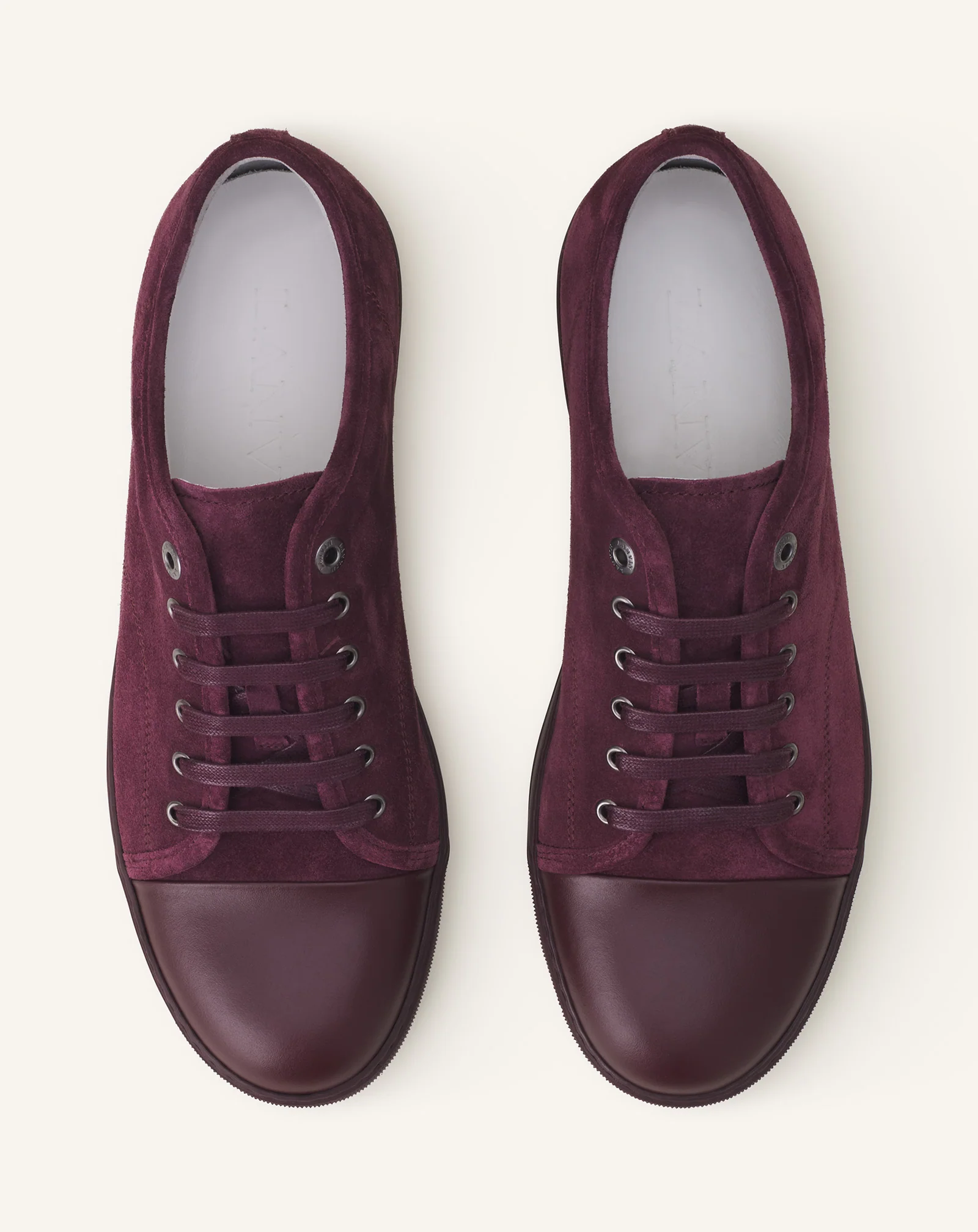DBB1 LEATHER AND SUEDE SNEAKERS - Image 4