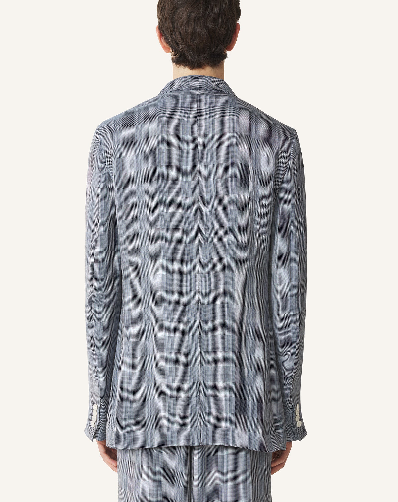 DOUBLE-BREASTED JACKET IN VISCOSE - Image 4