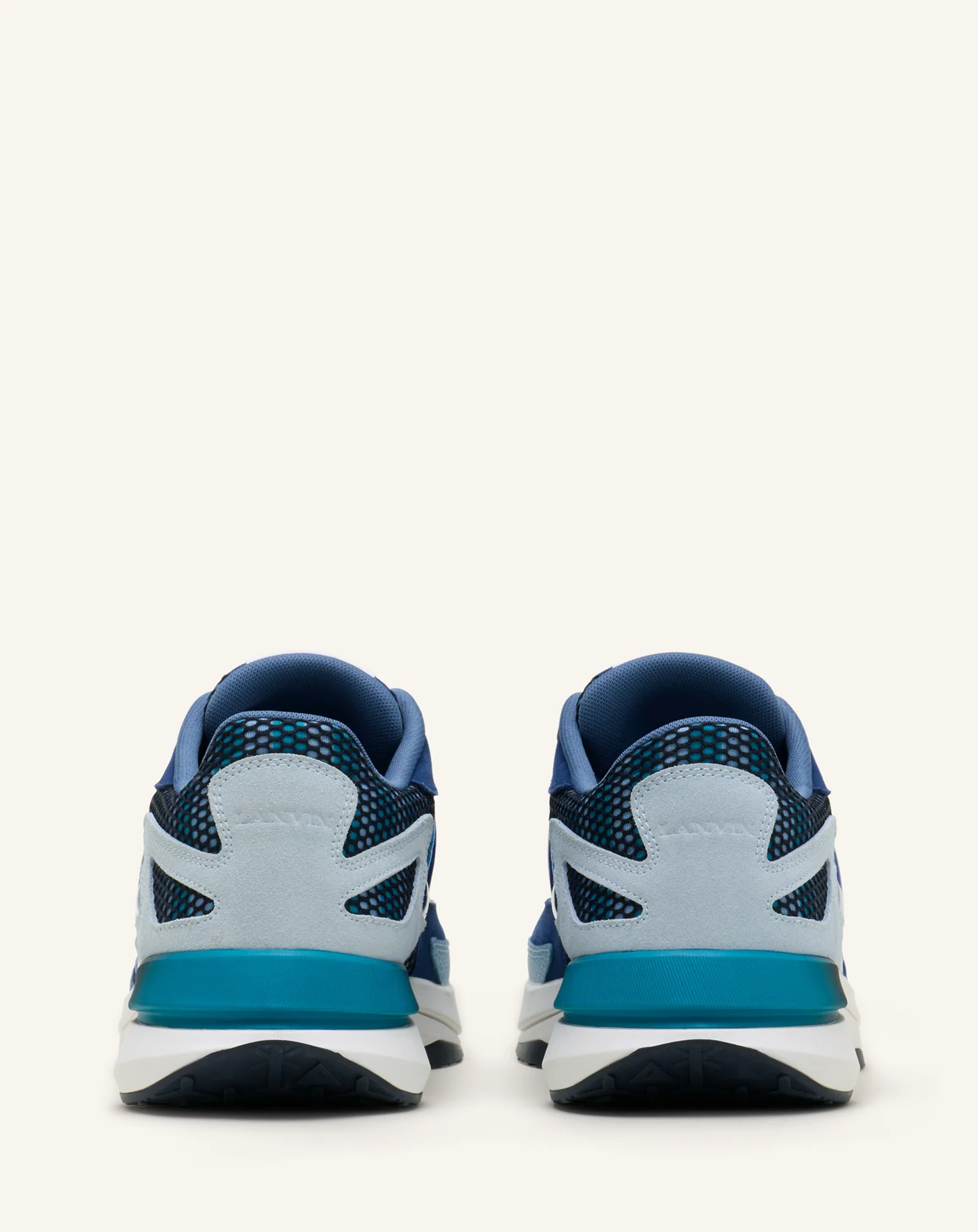 JLA SNEAKERS IN MESH AND METALLIC LEATHER - Image 3