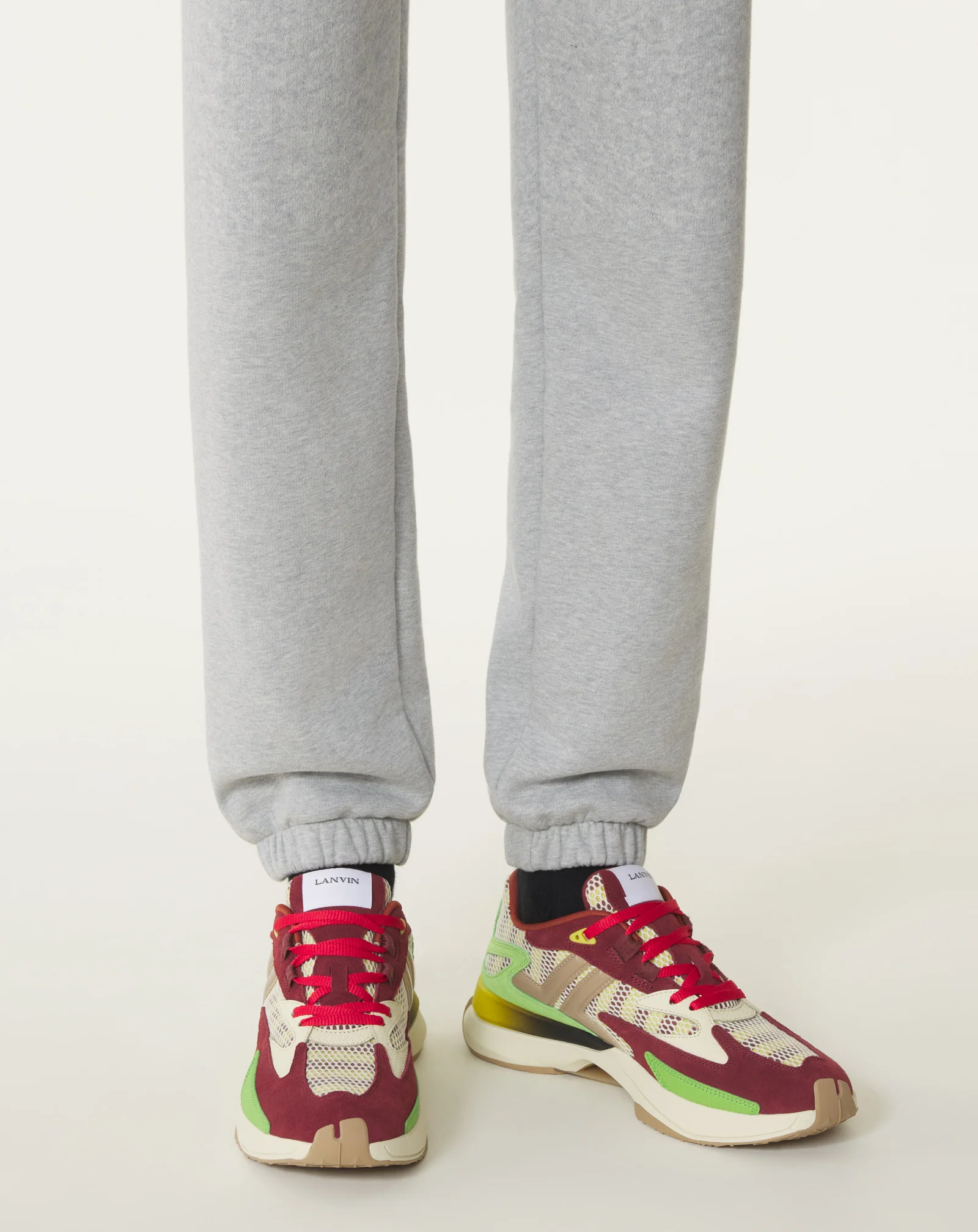 JLA SNEAKERS IN MESH AND METALLIC LEATHER - Image 7