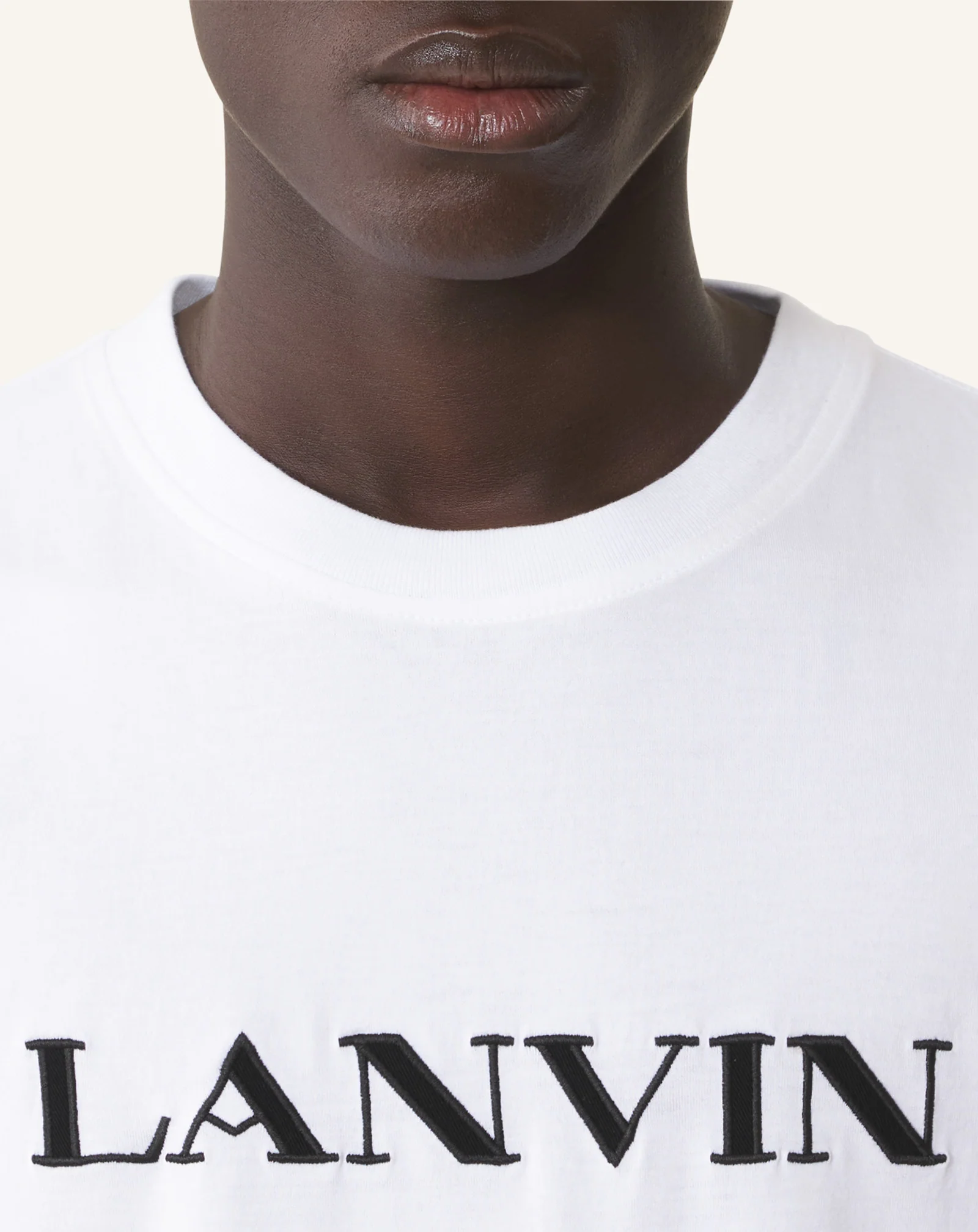 LANVIN EMBROIDERED COTTON T-SHIRT - Image 5