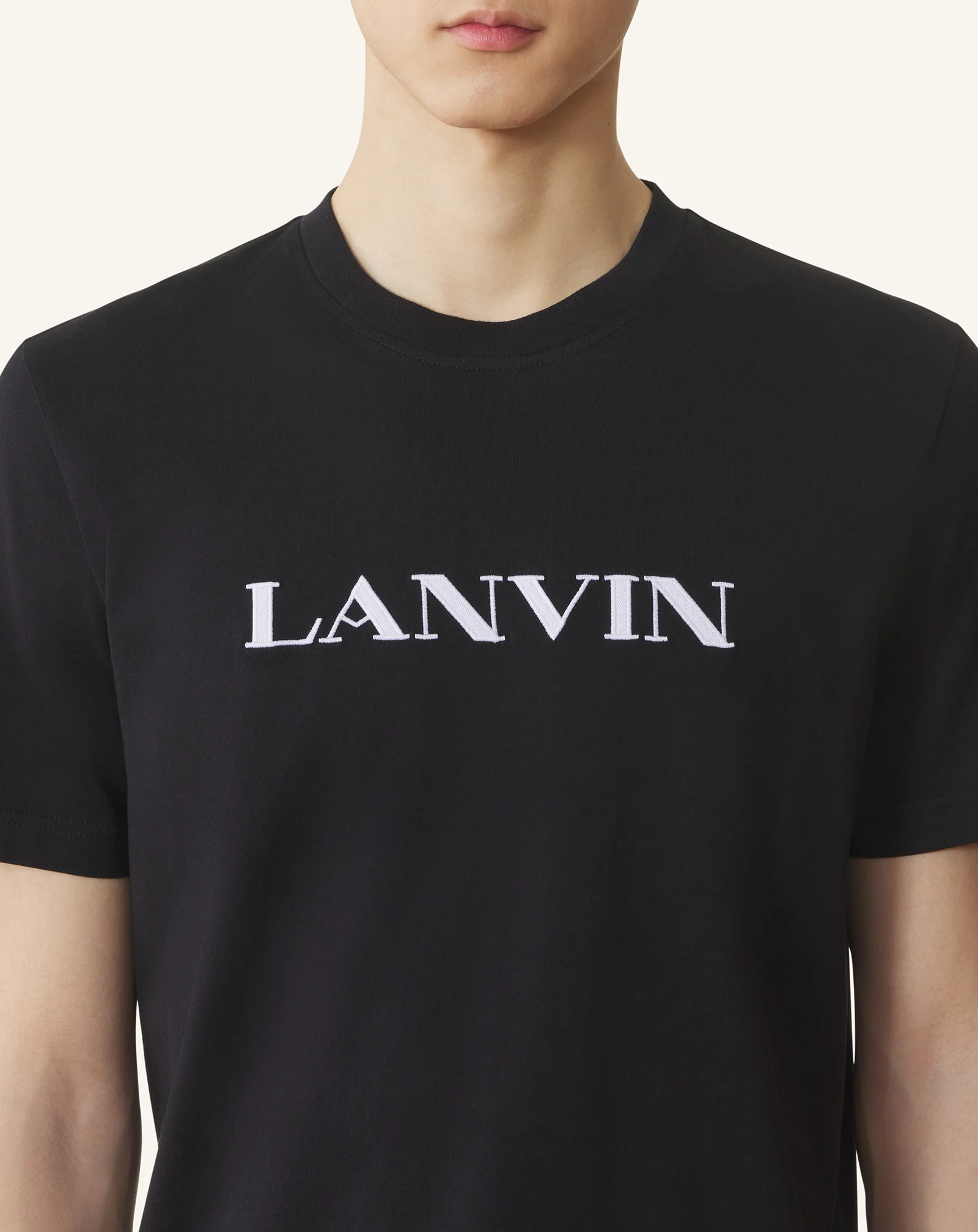 LANVIN EMBROIDERED COTTON T-SHIRT - Image 5