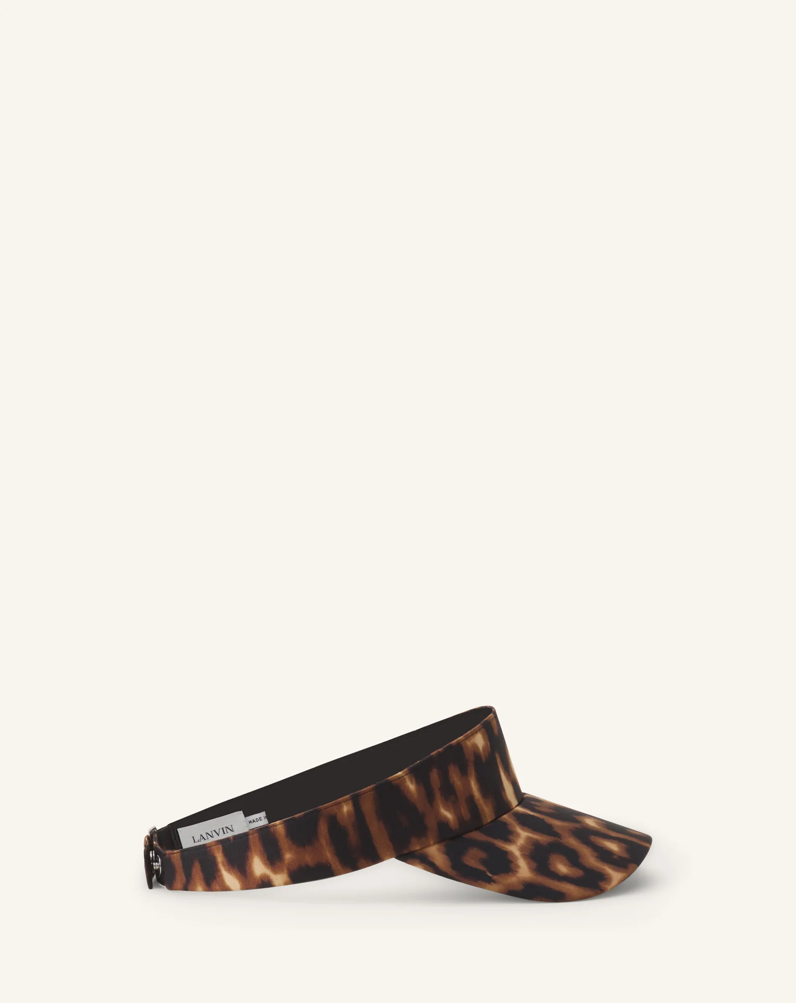 LANVIN LEOPARD PRINT VISOR - Image 3