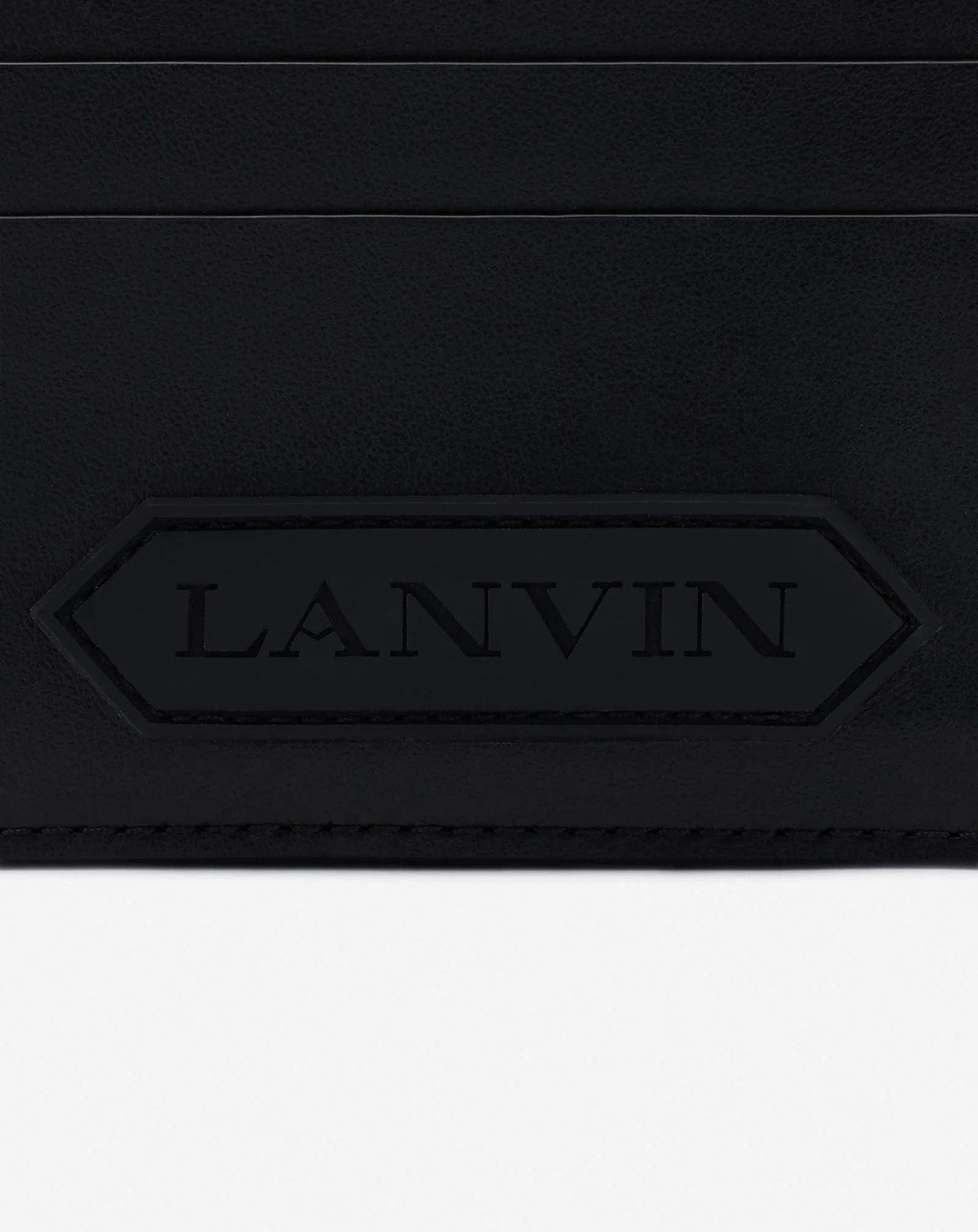 LANVIN SIGNATURE LEATHER CARDHOLDER - Image 5