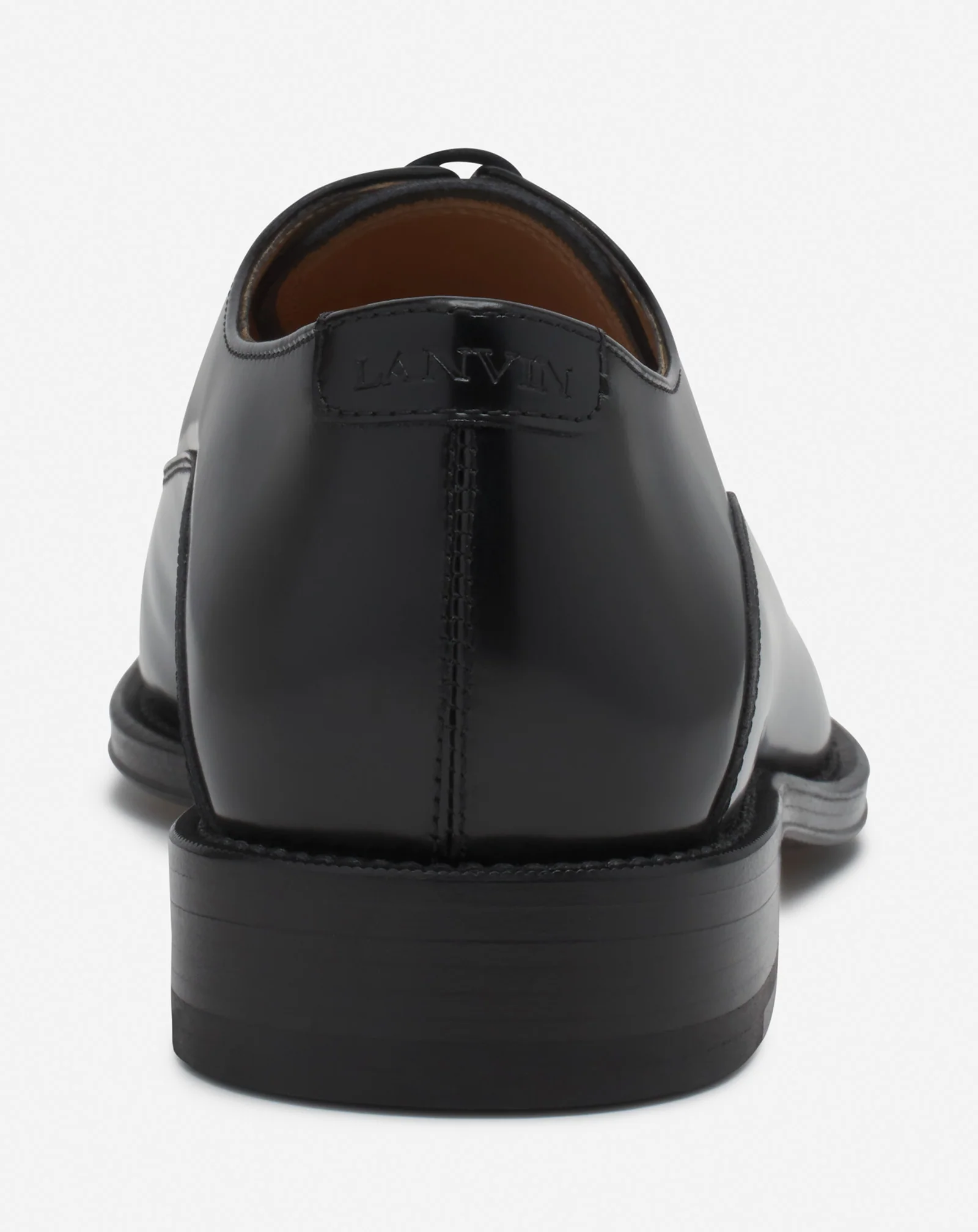 LANVIN SIGNATURE LEATHER OXFORD SHOES - Image 4
