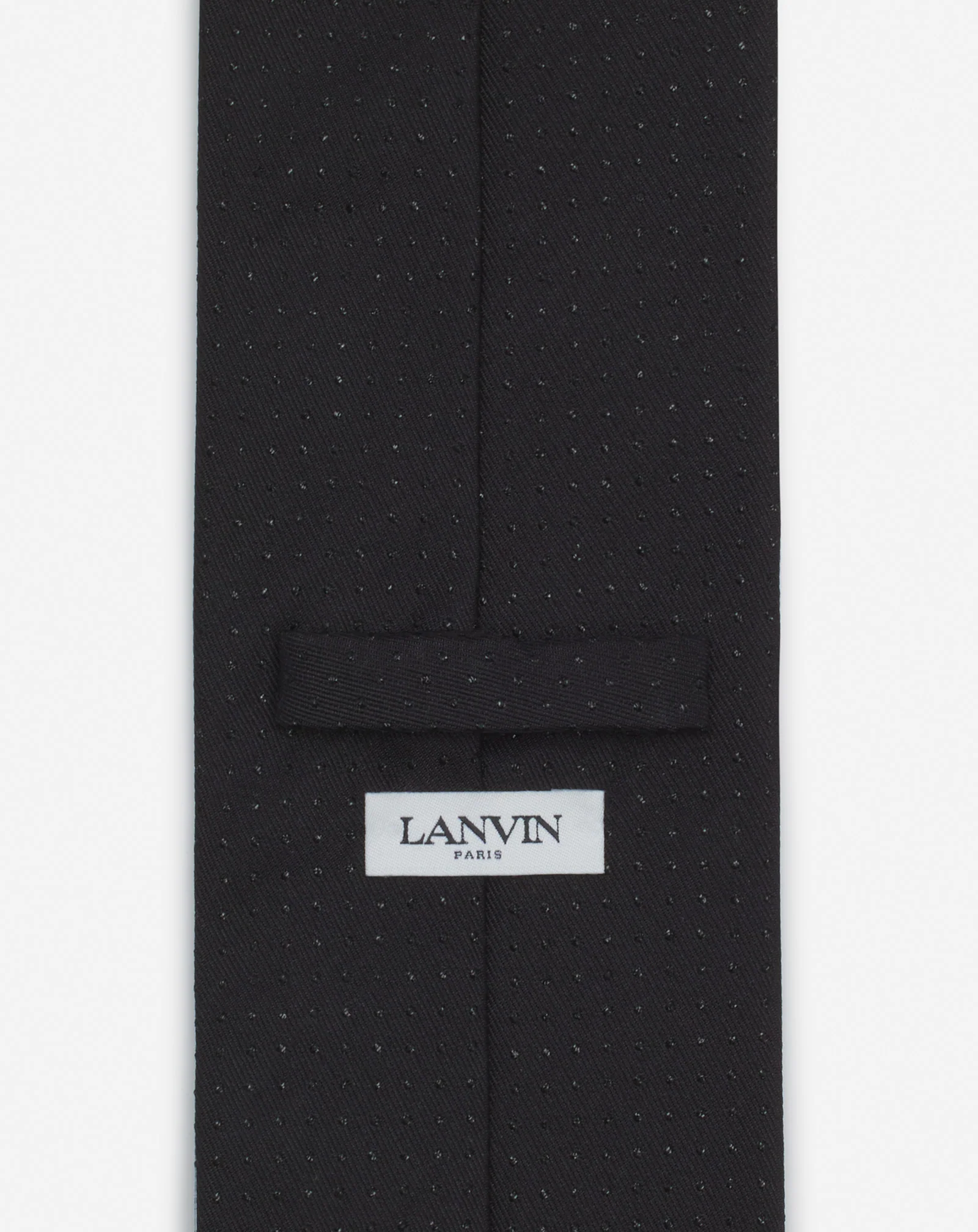 LANVIN TIE IN SPARKLY SATIN - Image 4