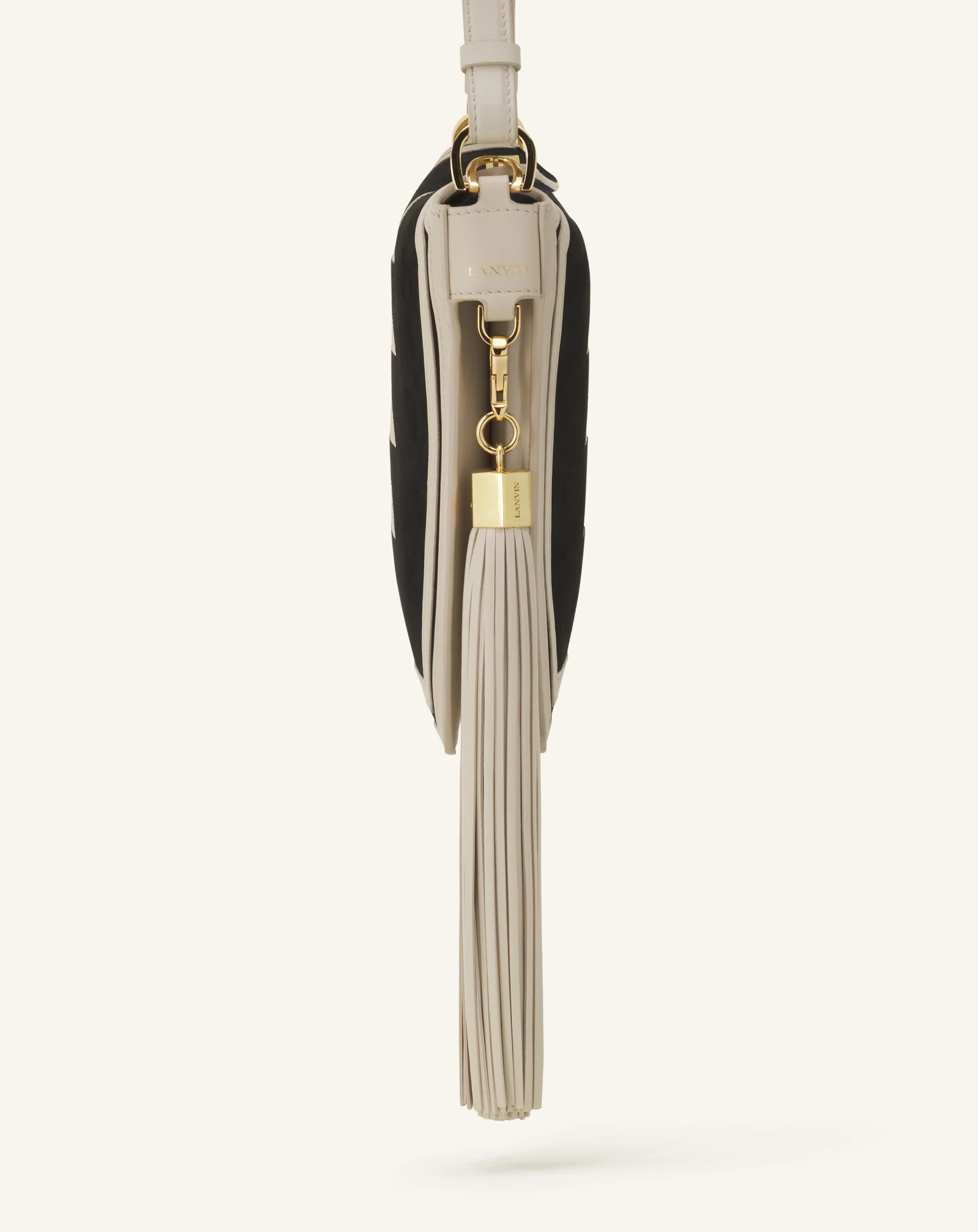 LEATHER POMPOM BAG CHARM - Image 3