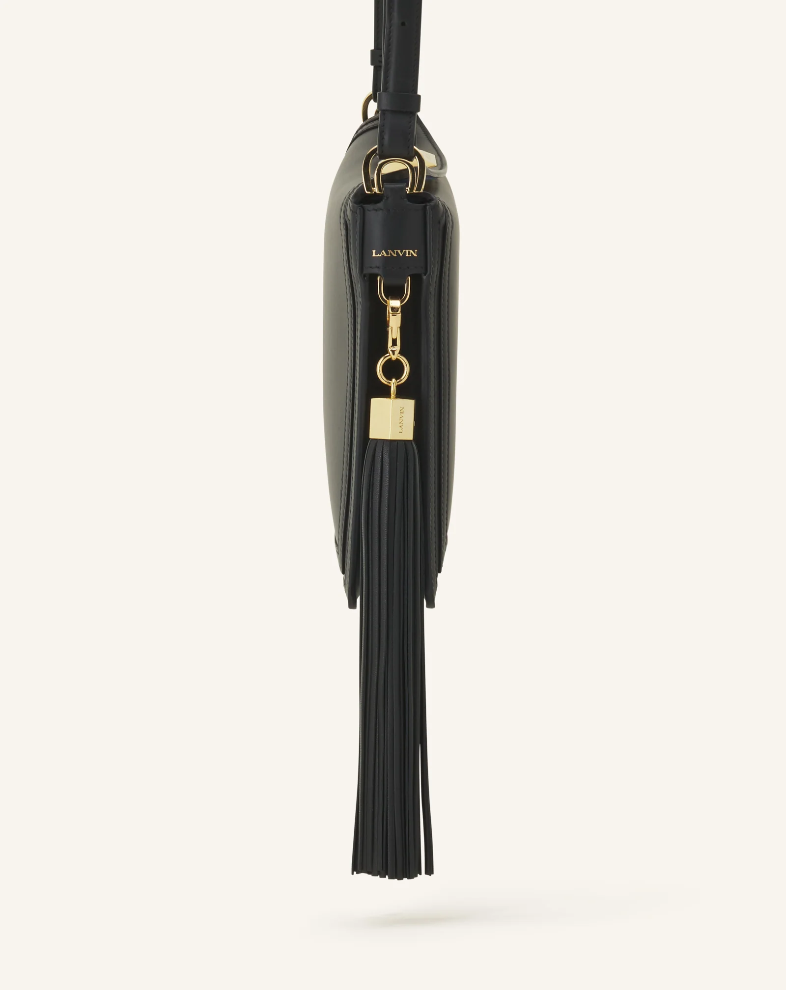 LEATHER POMPOM BAG CHARM - Image 3