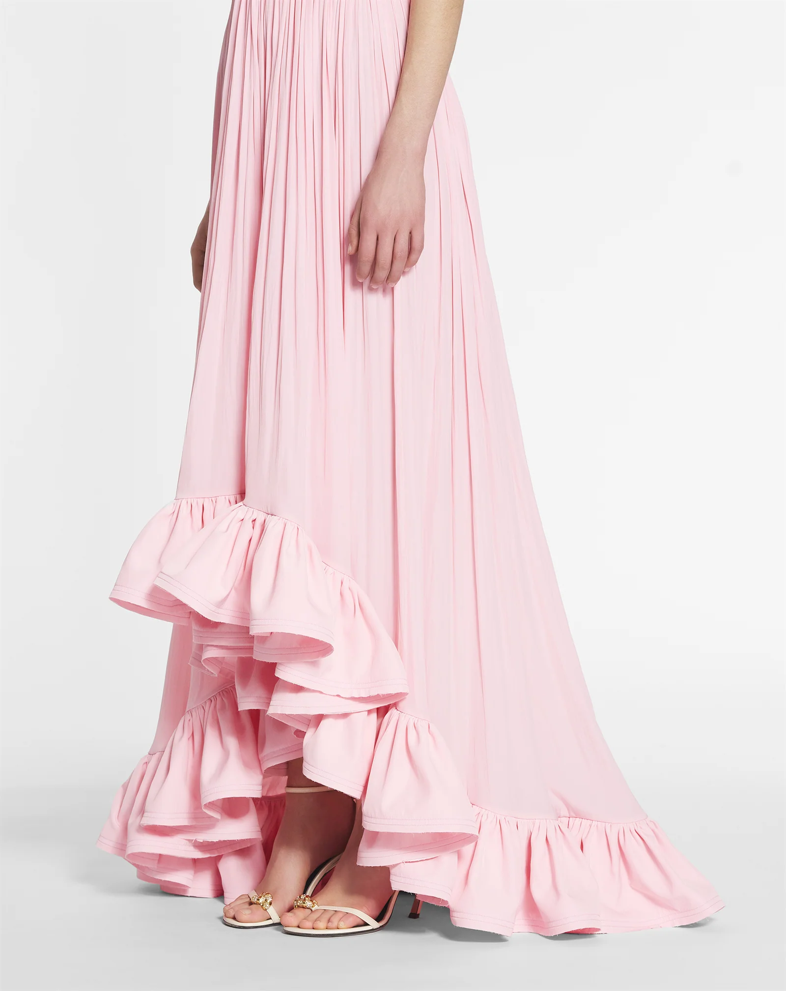 LONG DRESS WITH RUFFLES - Image 5