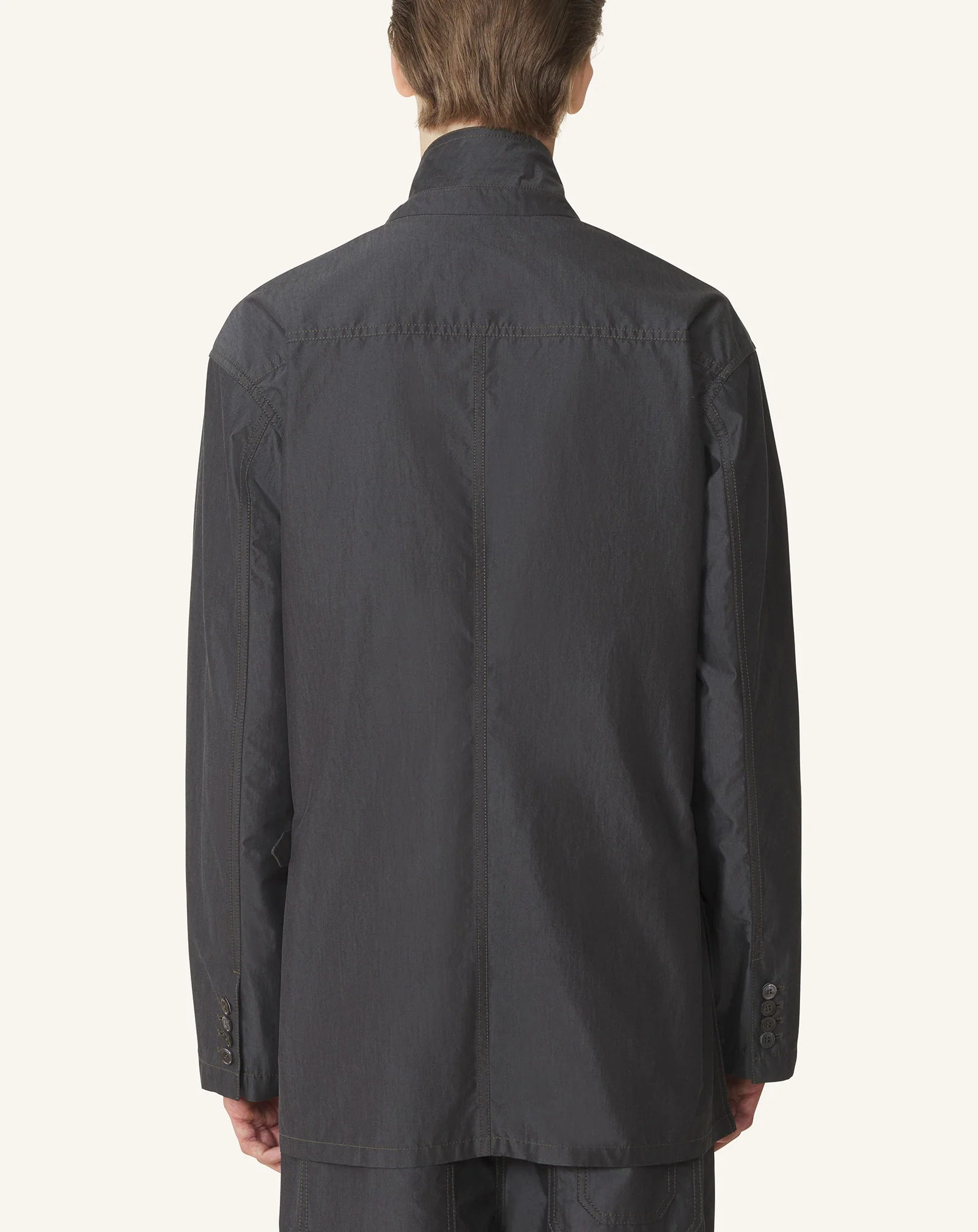 LOOSE-FIT CHAMBRAY JACKET - Image 4