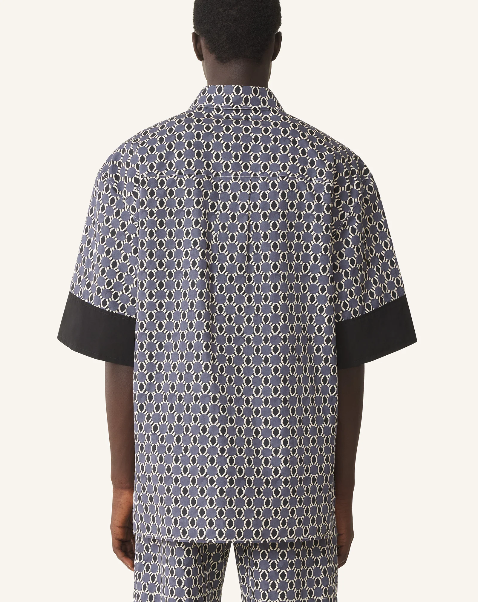 LOOSE-FIT PRINTED COTTON SHIRT - Image 4