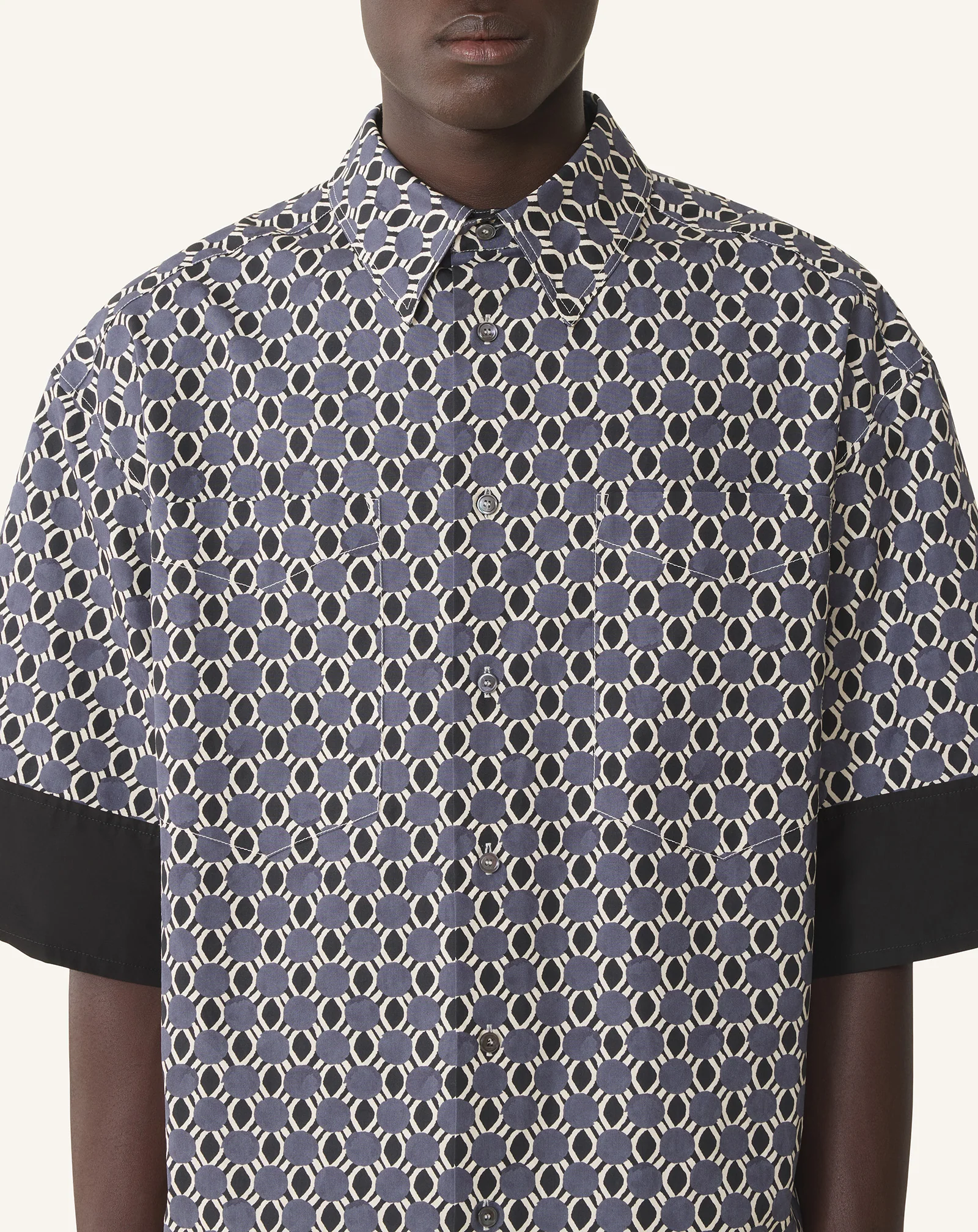 LOOSE-FIT PRINTED COTTON SHIRT - Image 5
