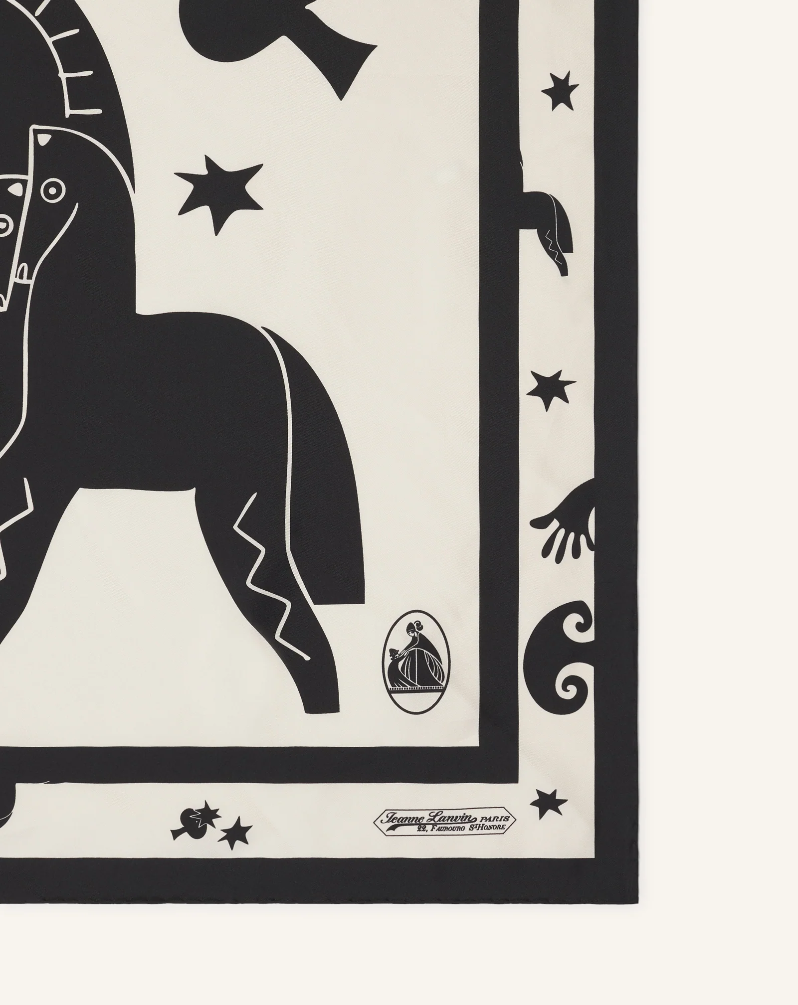 LUNAR YEAR PRINT SILK SCARF - Image 3