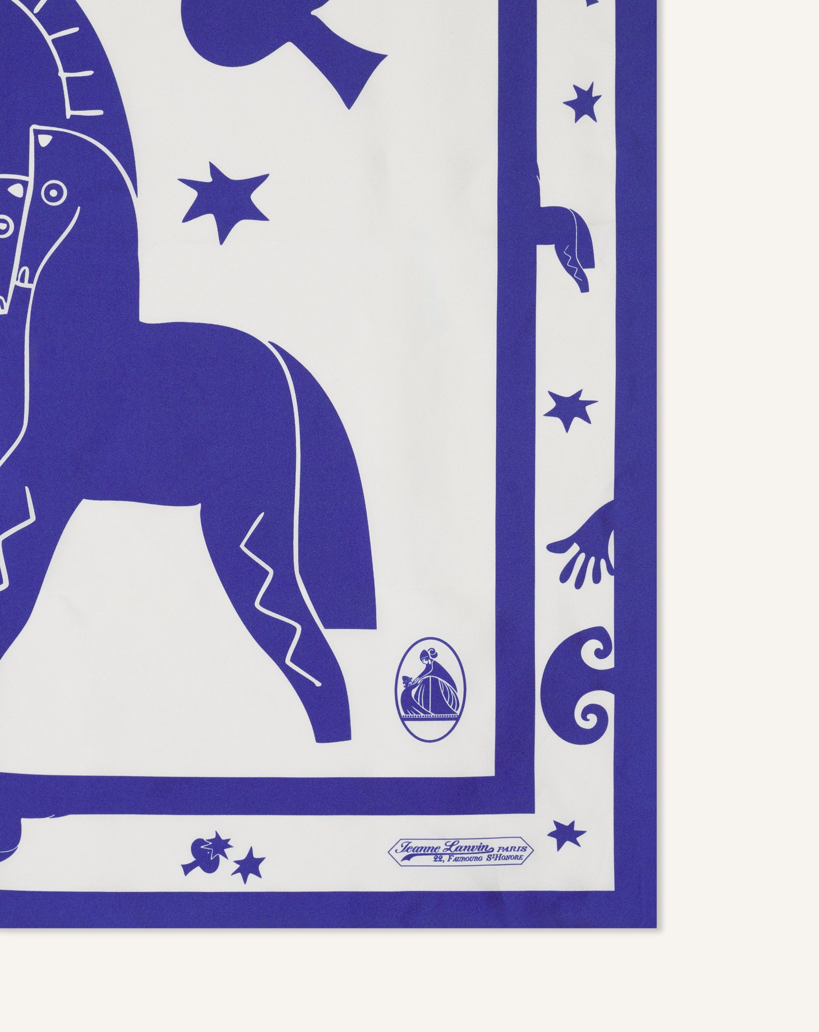 LUNAR YEAR PRINT SILK SCARF - Image 3