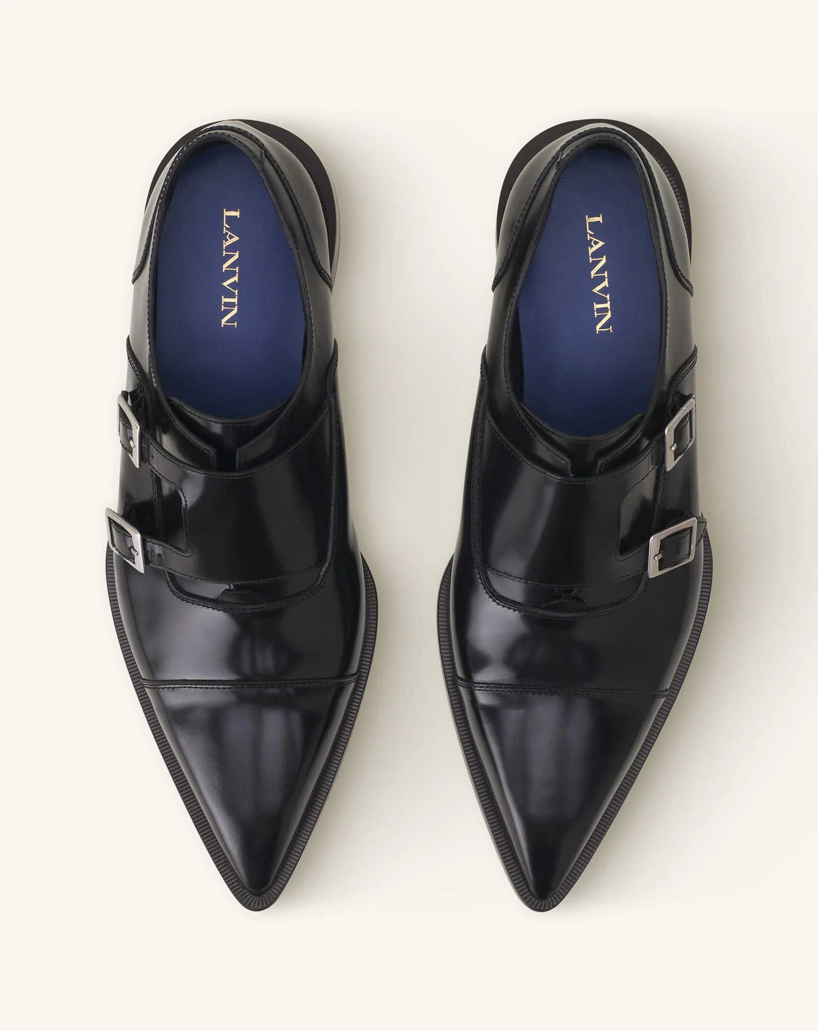 MONK SHOES IN GLOSSY LEATHER - Image 4