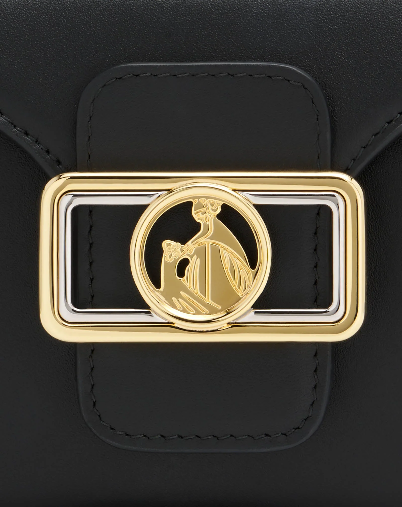 PENCIL CAT NANO BAG IN LEATHER AND RHINESTONES - Image 6