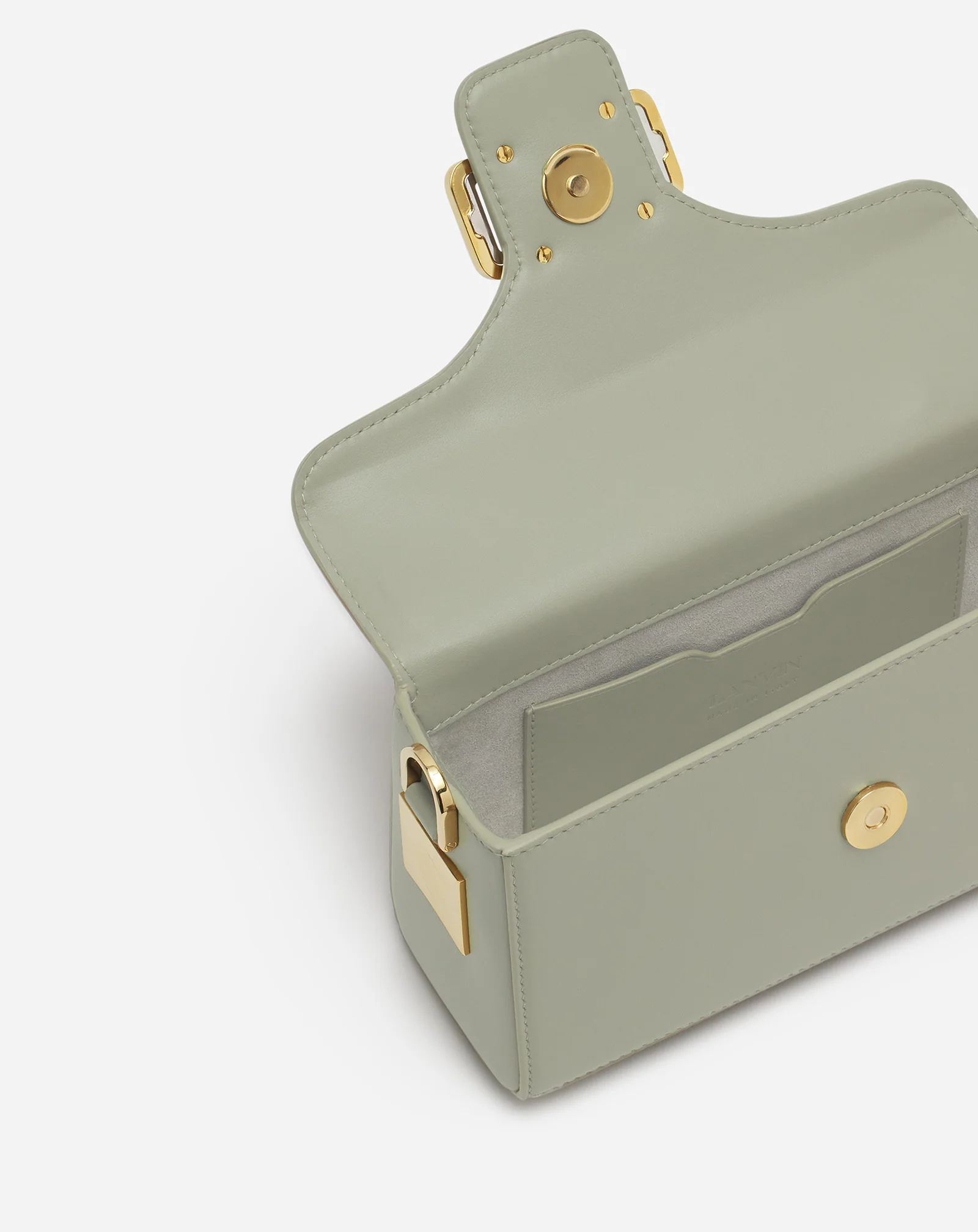 PENCIL CAT NANO BAG IN LEATHER AND RHINESTONES - Image 8