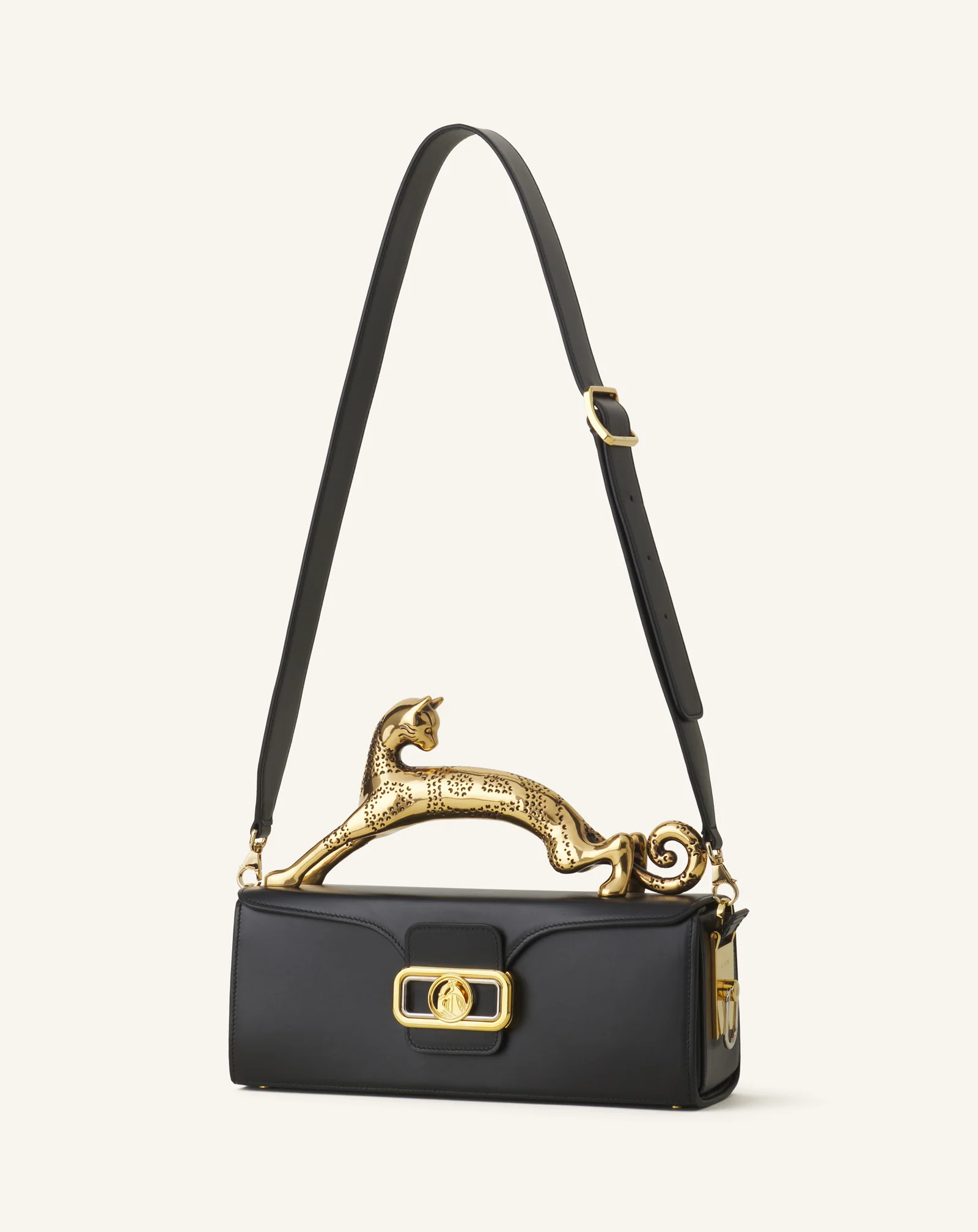 PENCIL CAT BAG IN LEATHER - Image 3