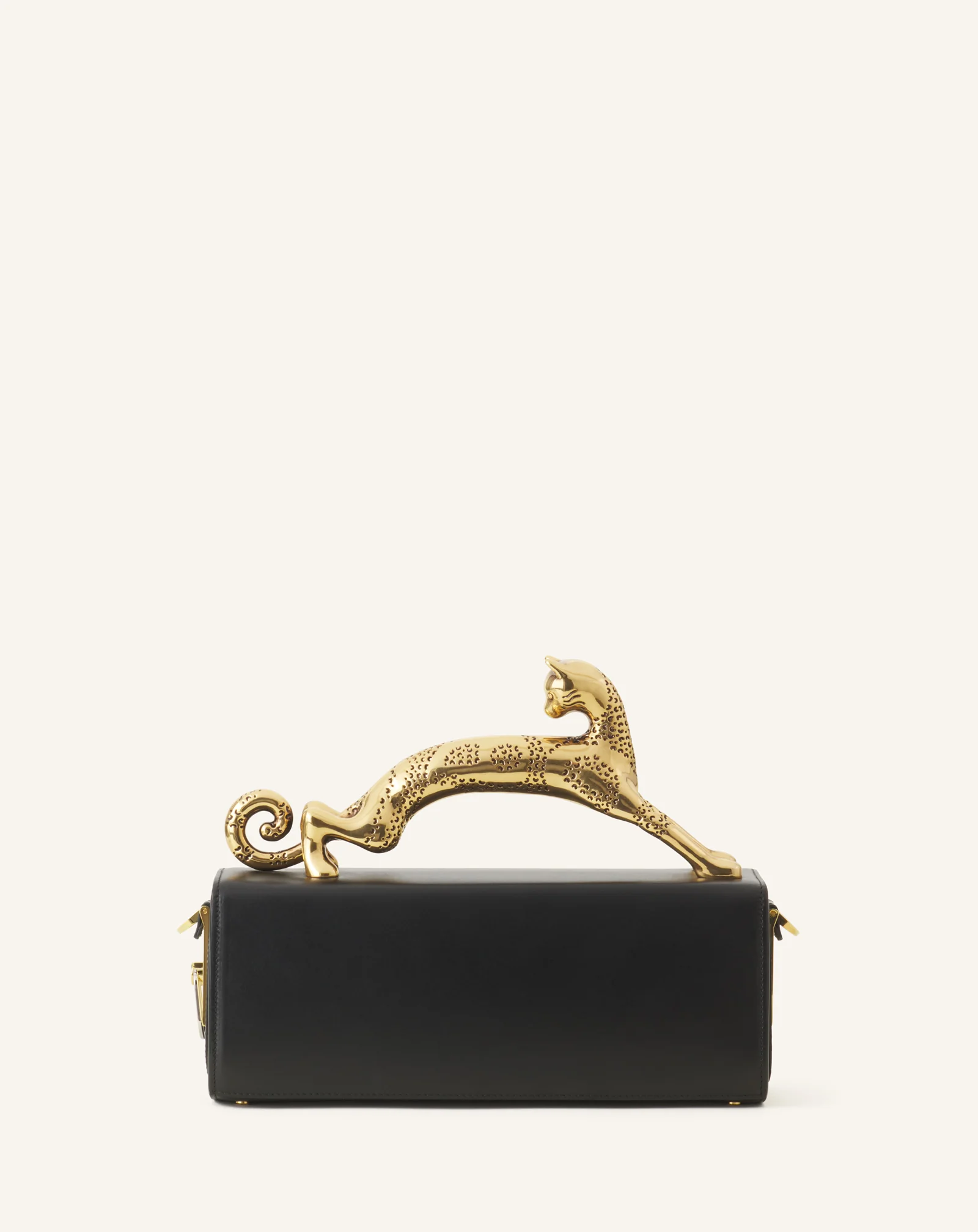 PENCIL CAT BAG IN LEATHER - Image 4