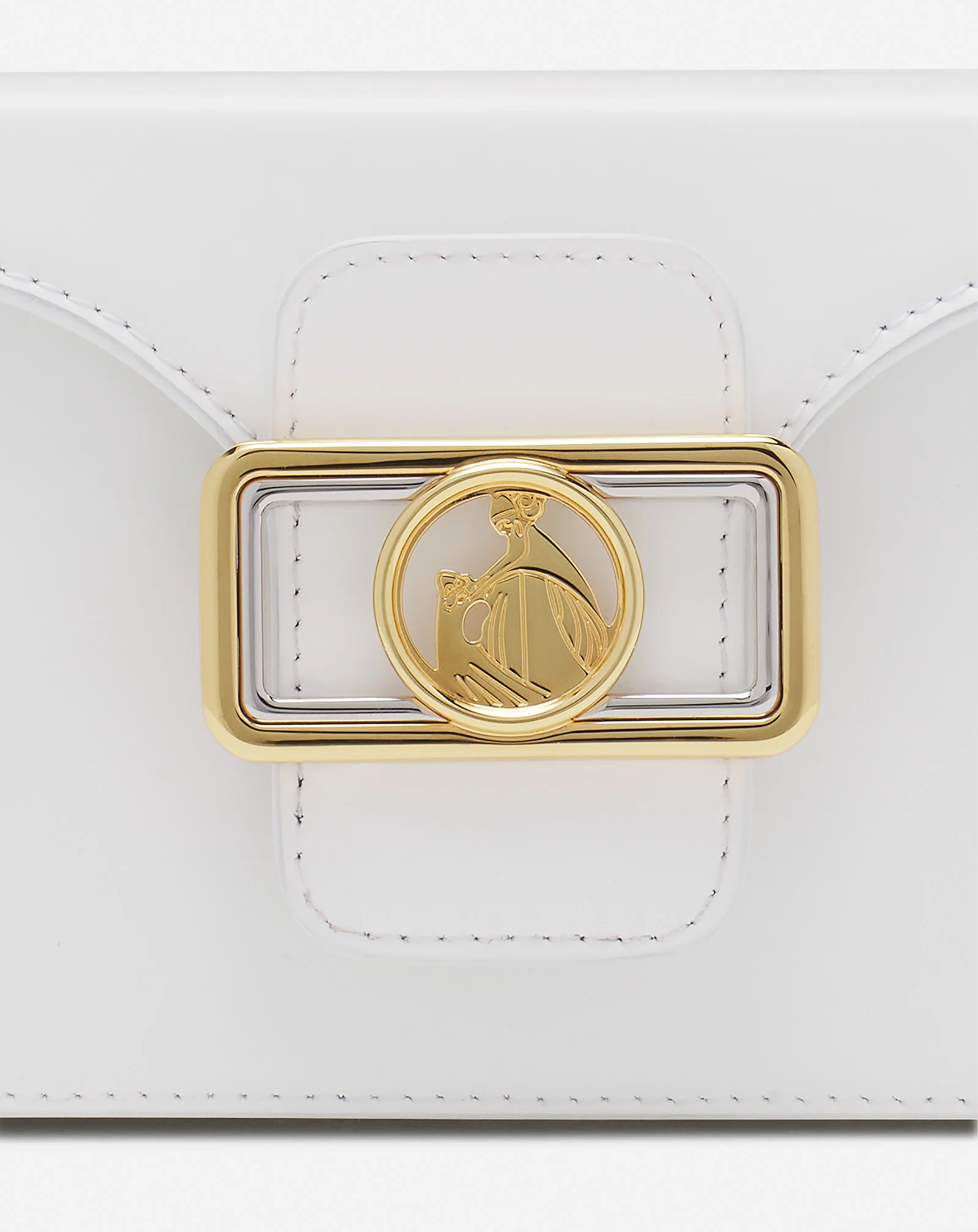 PENCIL CAT BAG IN LEATHER AND RHINESTONES - Image 4