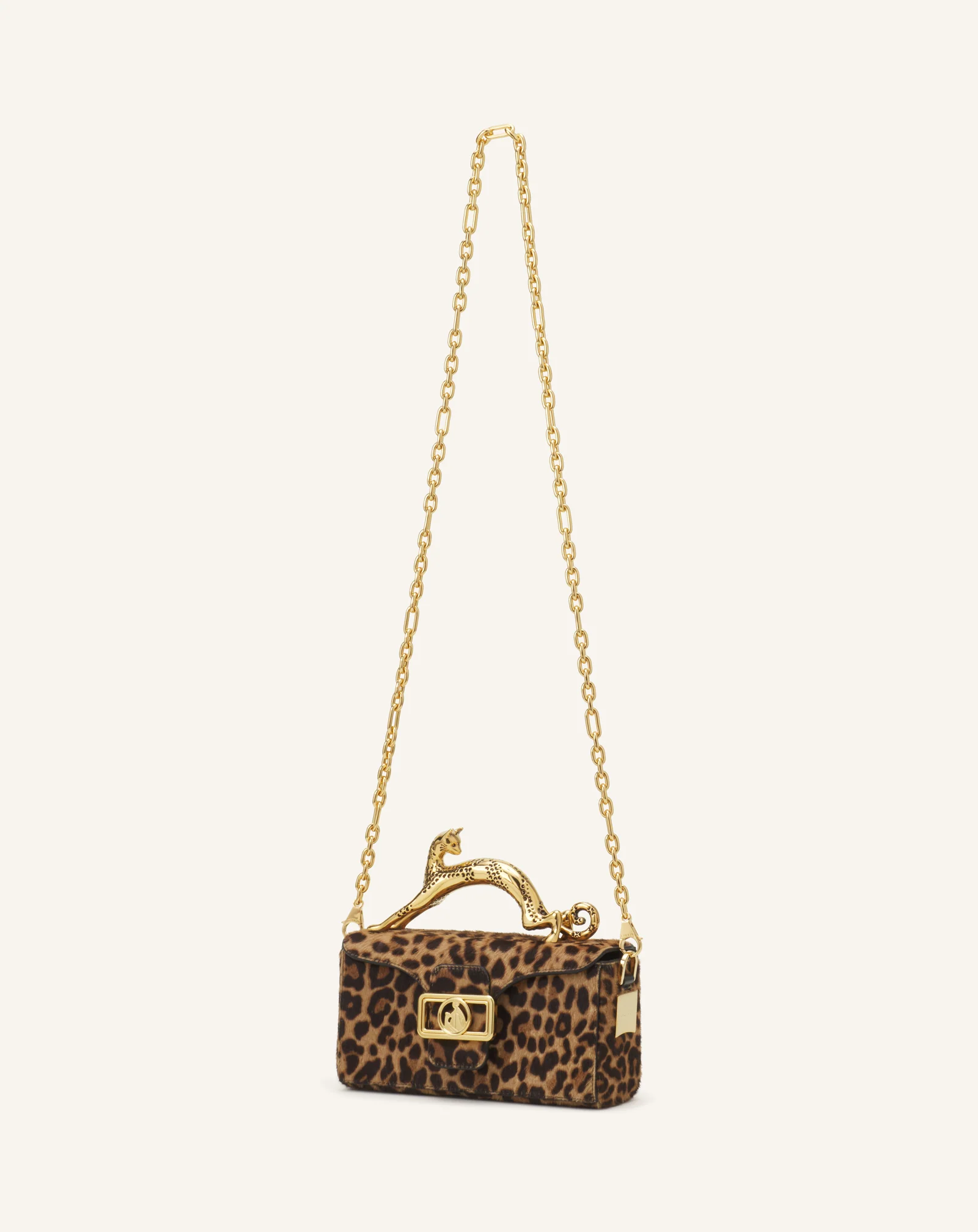 PENCIL CAT NANO BAG IN LEOPARD PRINT - Image 3