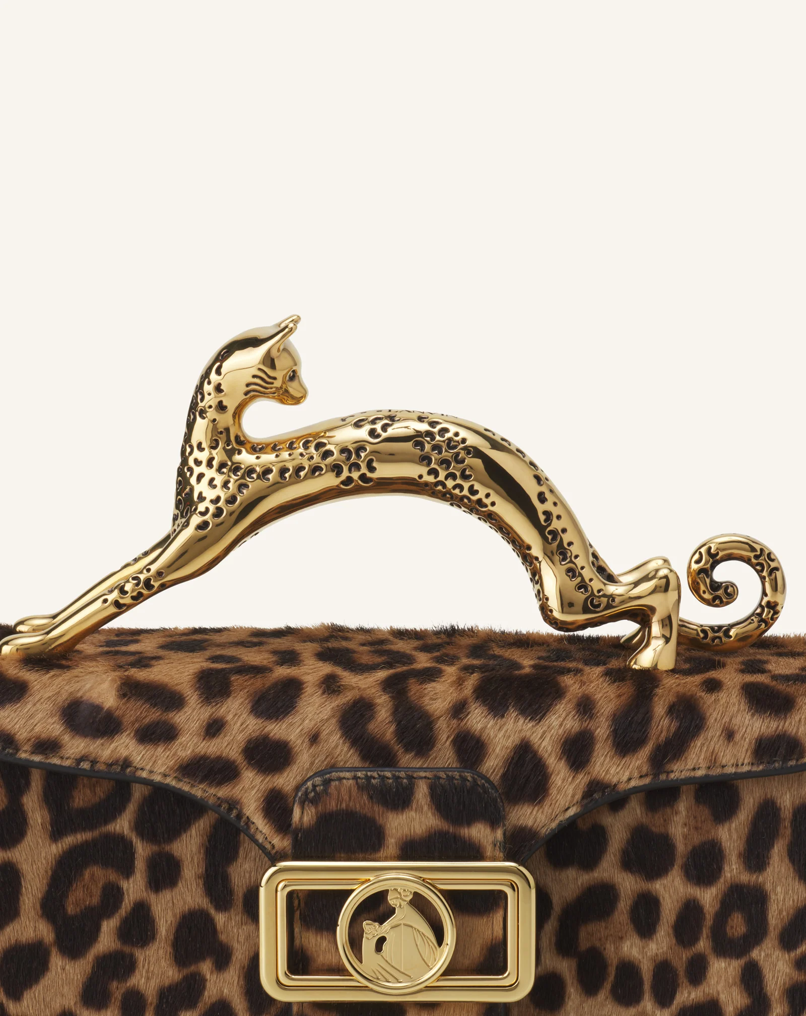 PENCIL CAT NANO BAG IN LEOPARD PRINT - Image 6