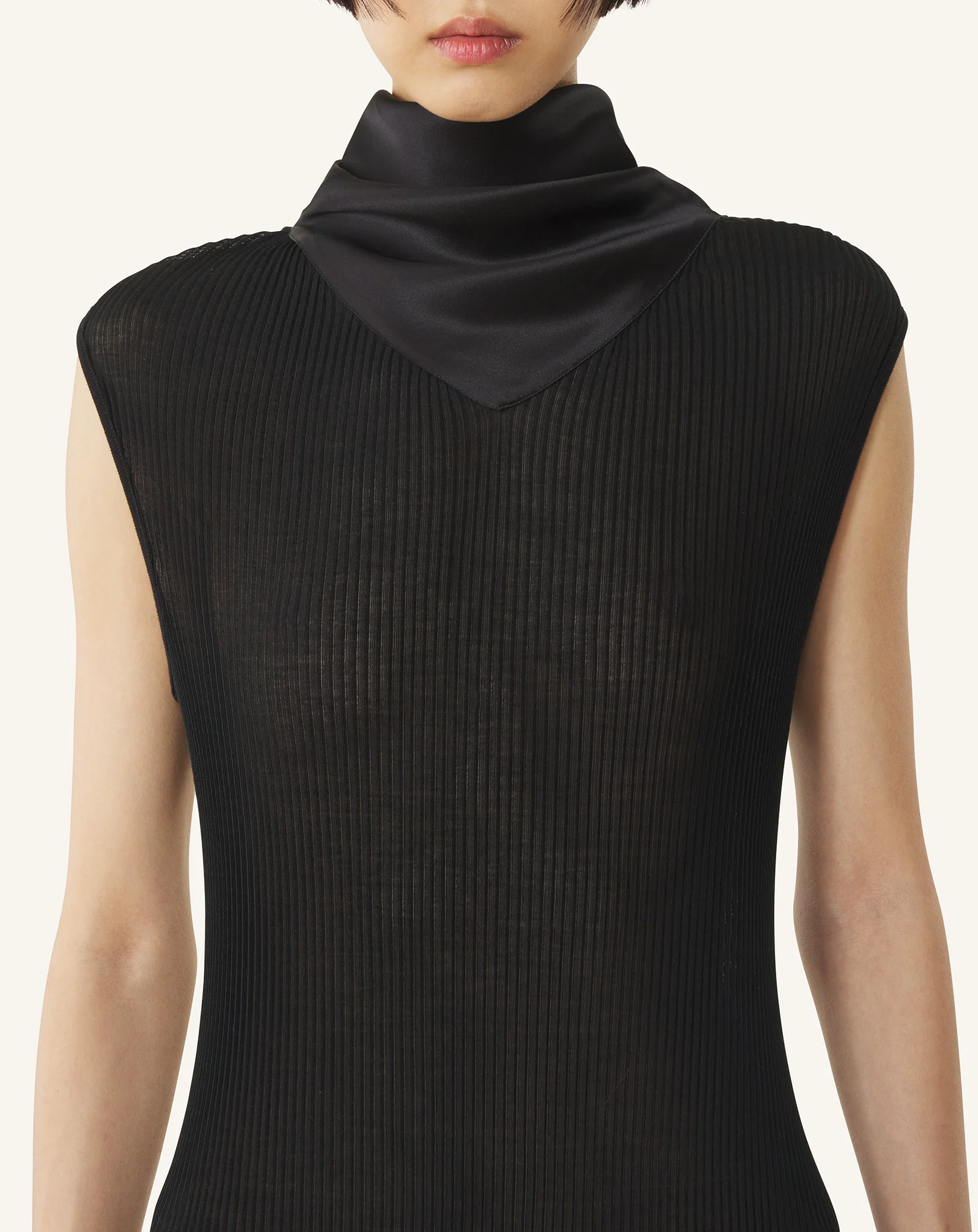 PLEATED JERSEY DRESS - Image 5