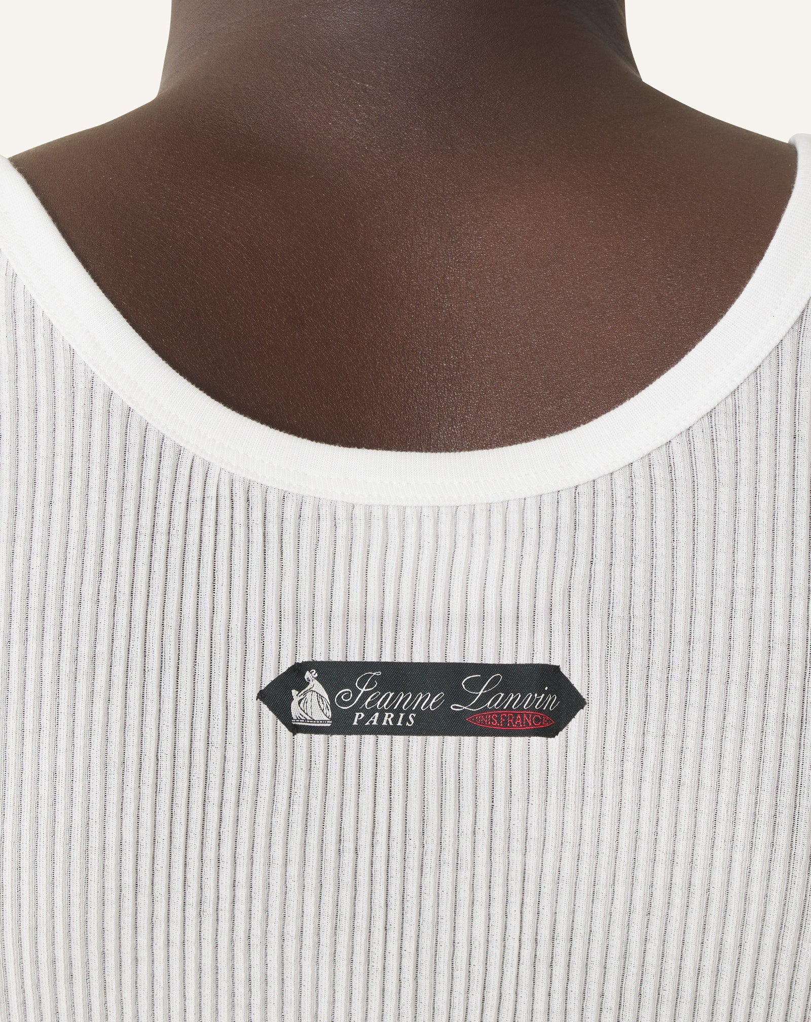 PLEATED JERSEY TANK TOP - Image 5