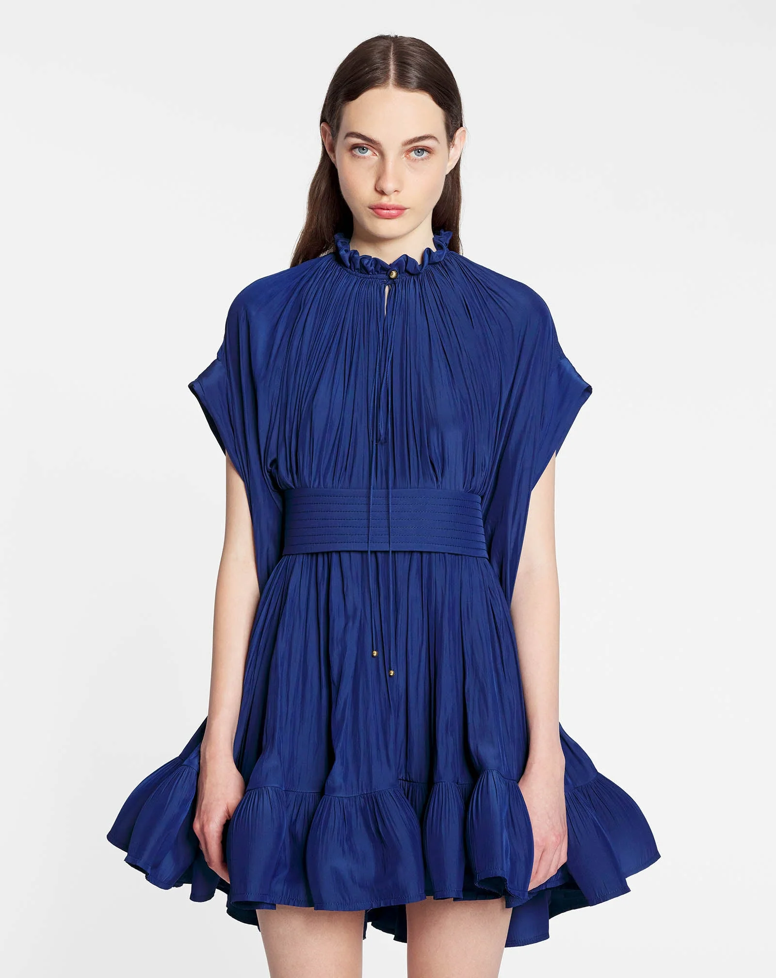 SHORT CHARMEUSE DRESS - Image 3