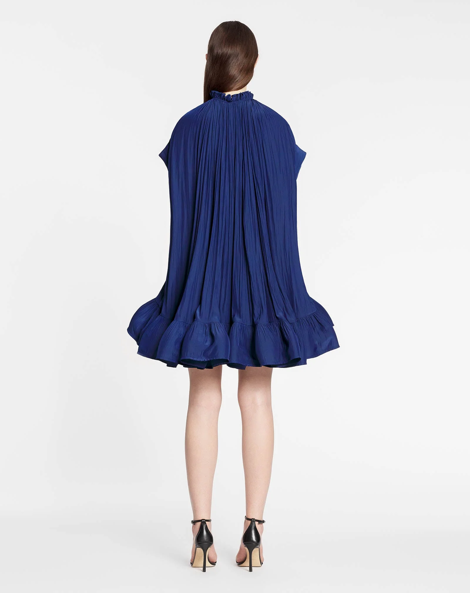 SHORT CHARMEUSE DRESS - Image 4