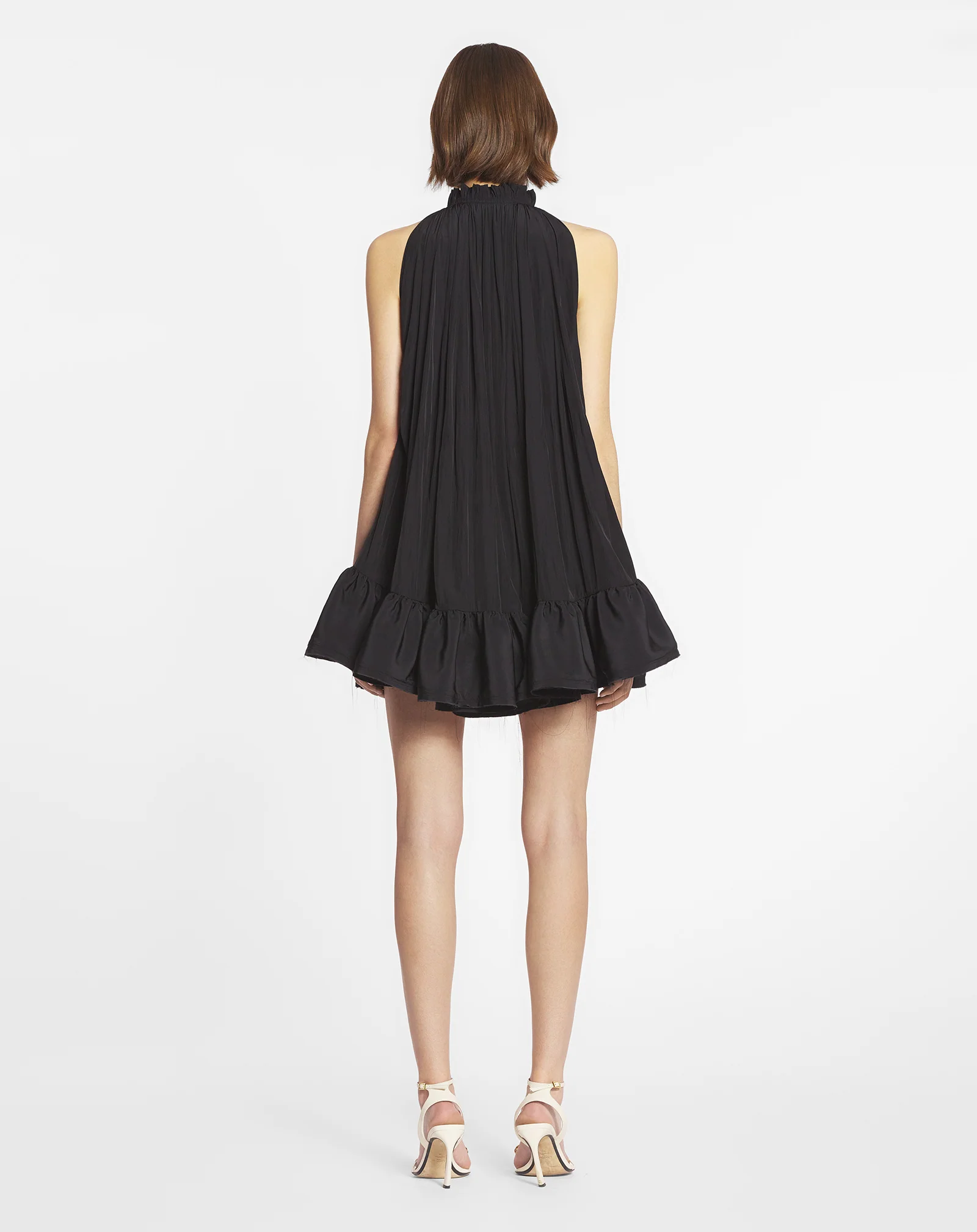 SHORT DRESS WITH RUFFLES - Image 4