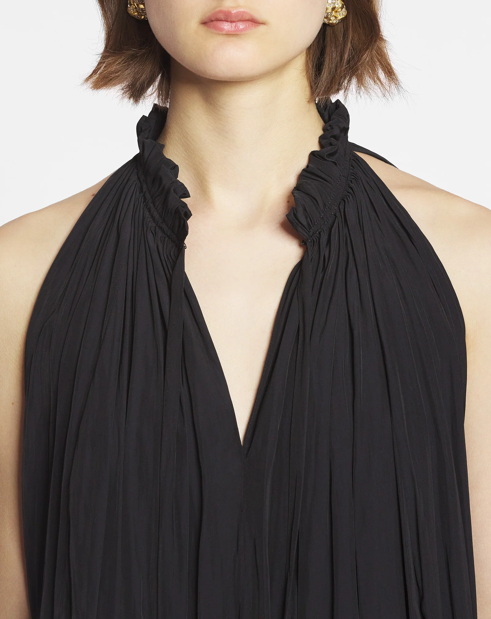 SHORT DRESS WITH RUFFLES - Image 5