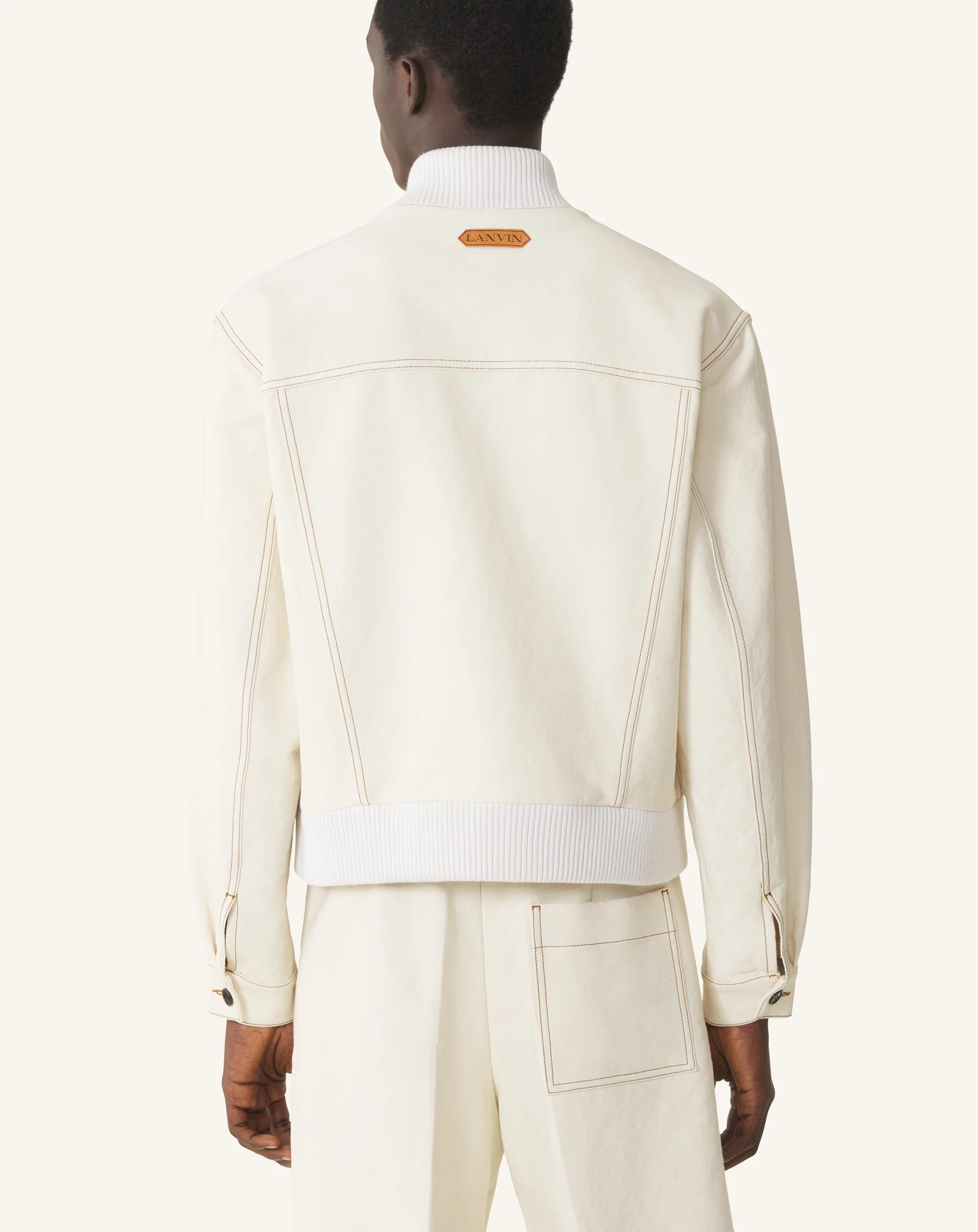 TEDDY JACKET IN DENIM - Image 4