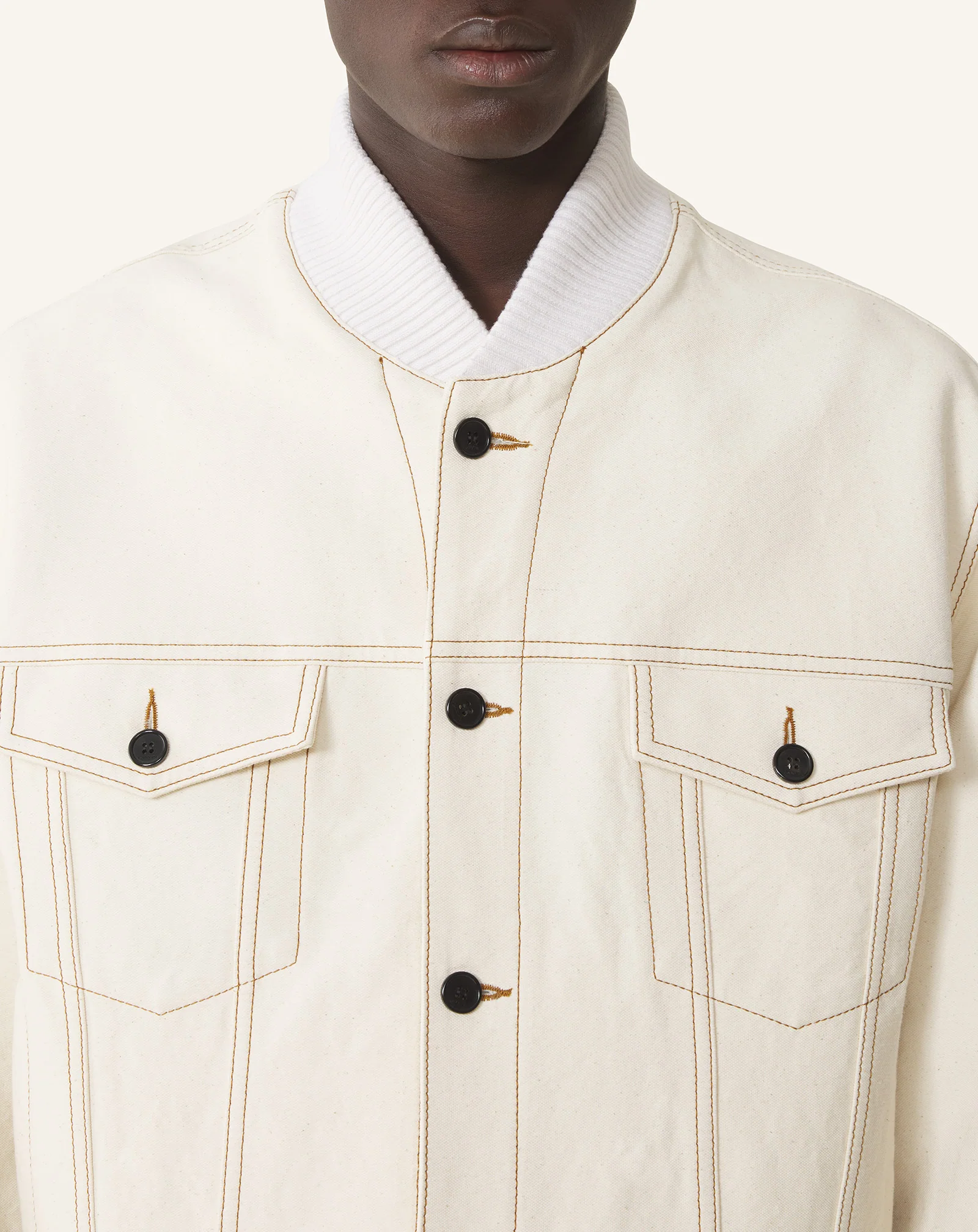 TEDDY JACKET IN DENIM - Image 5