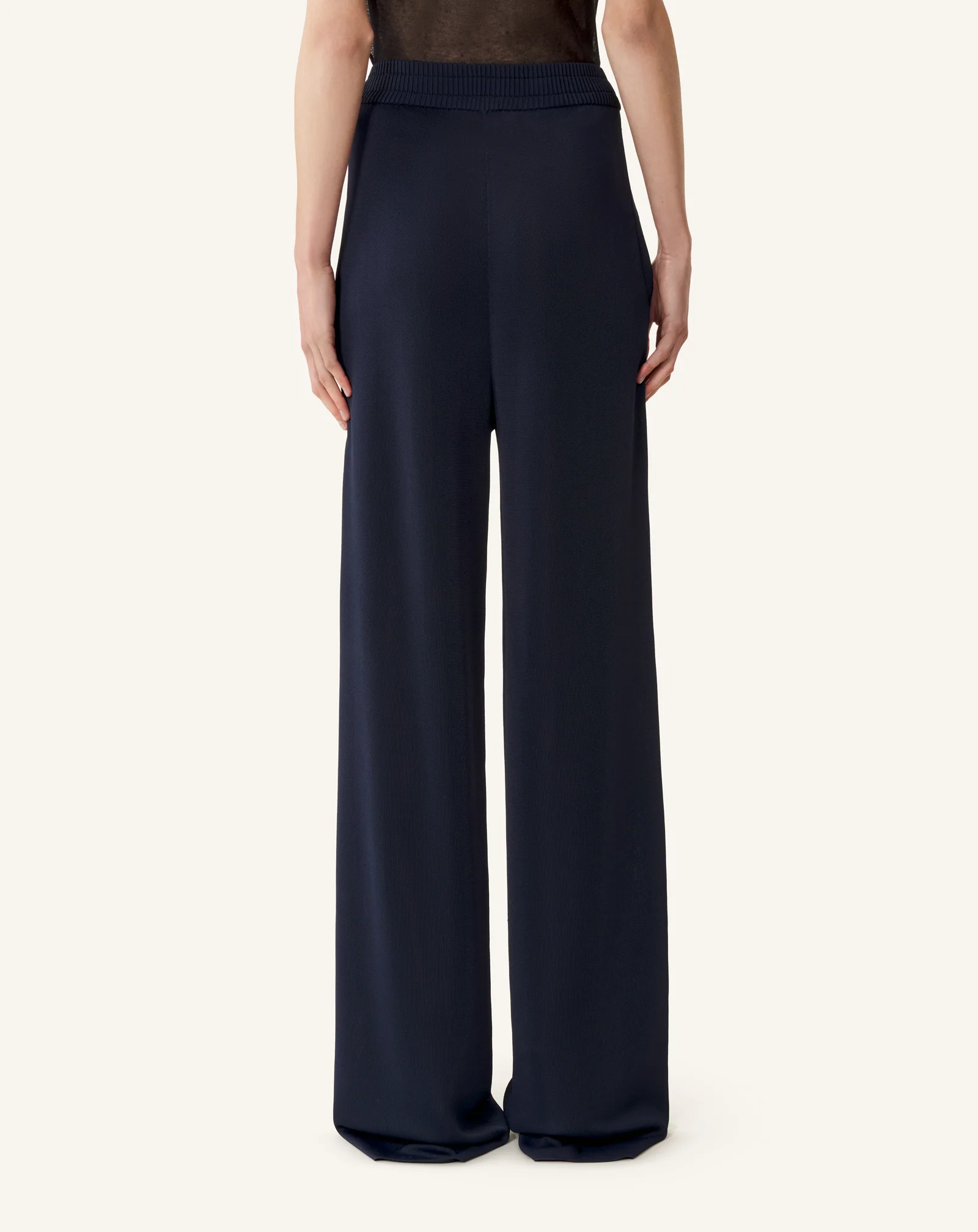 VISCOSE WIDE-LEG PANTS - Image 4