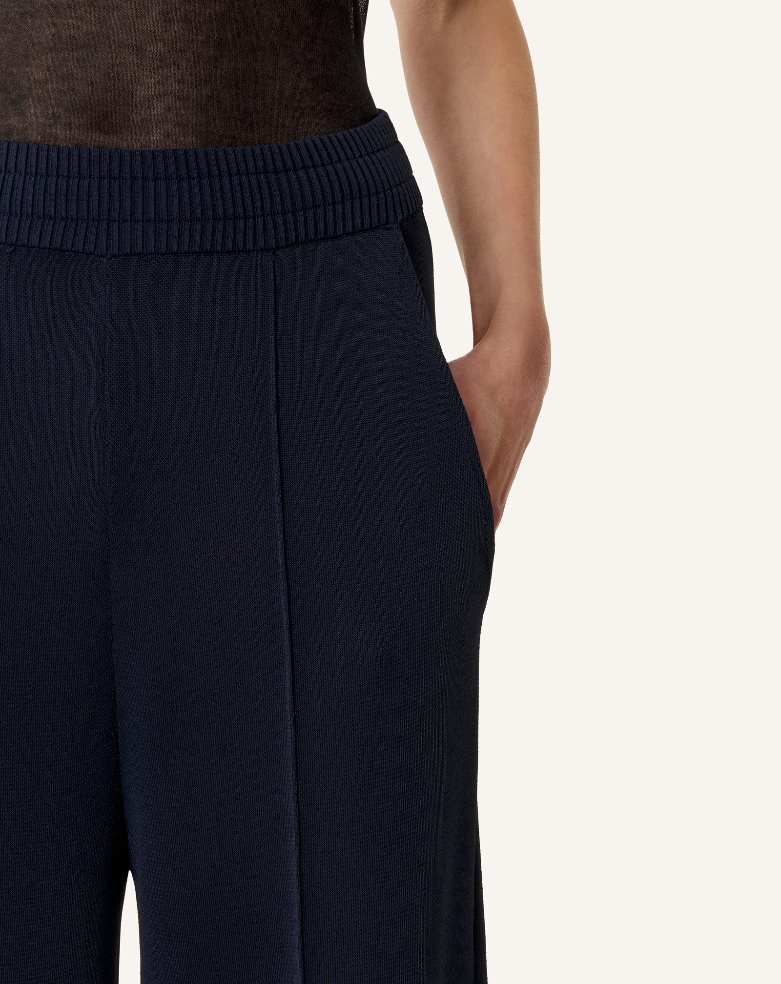 VISCOSE WIDE-LEG PANTS - Image 5