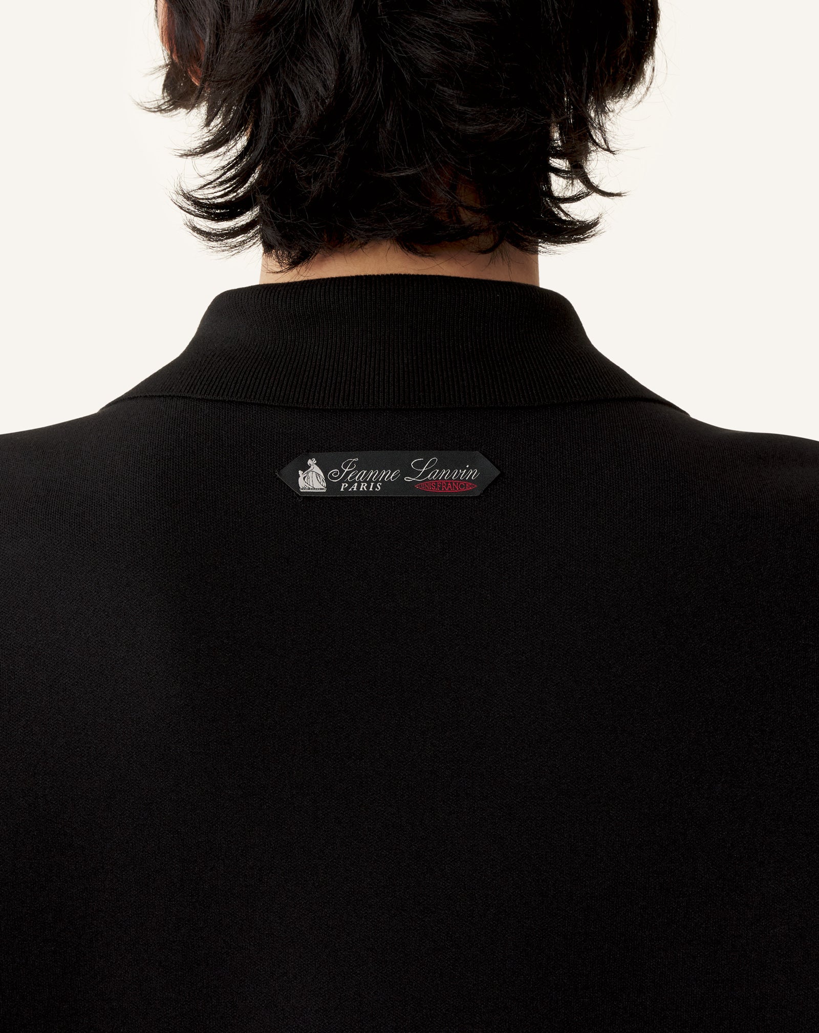 ZIP JACKET IN SILK AND COTTON JACQUARD - Image 6